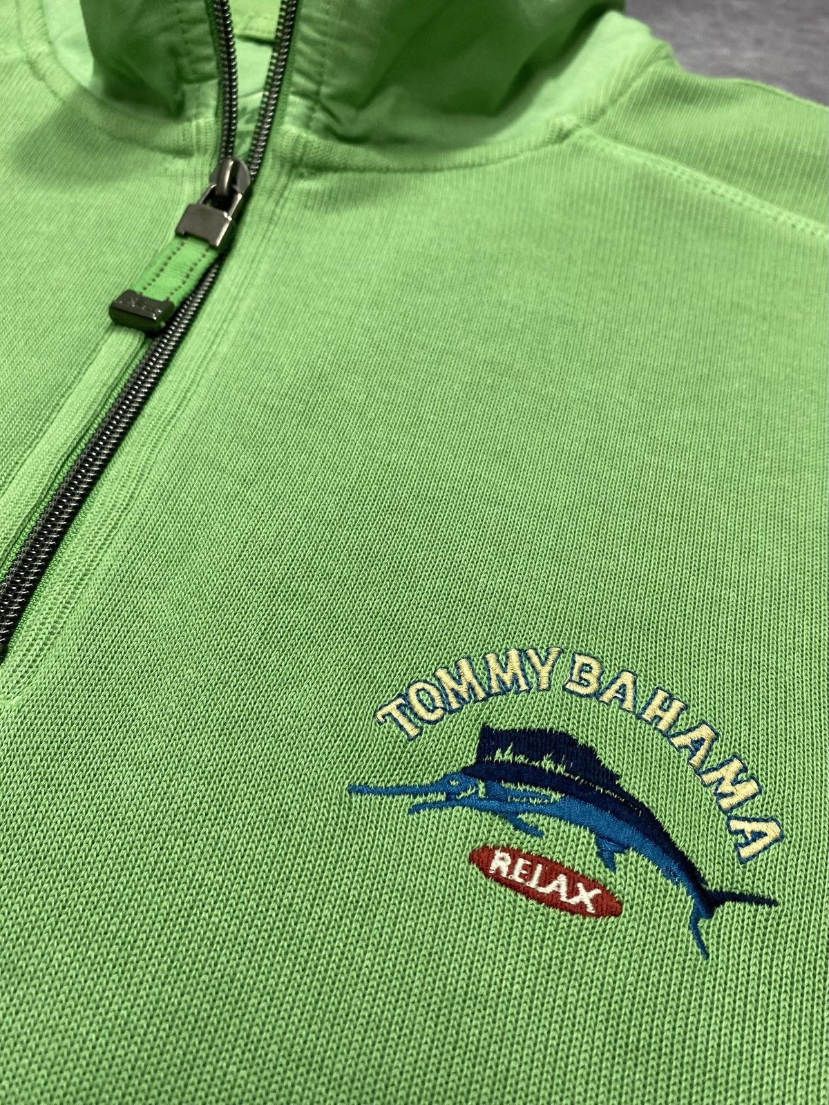 Tommy Bahama Vintage Tommy Bahama Quarter Zip Sweater Size US XL / EU 56 / 4 - 2 Thumbnail