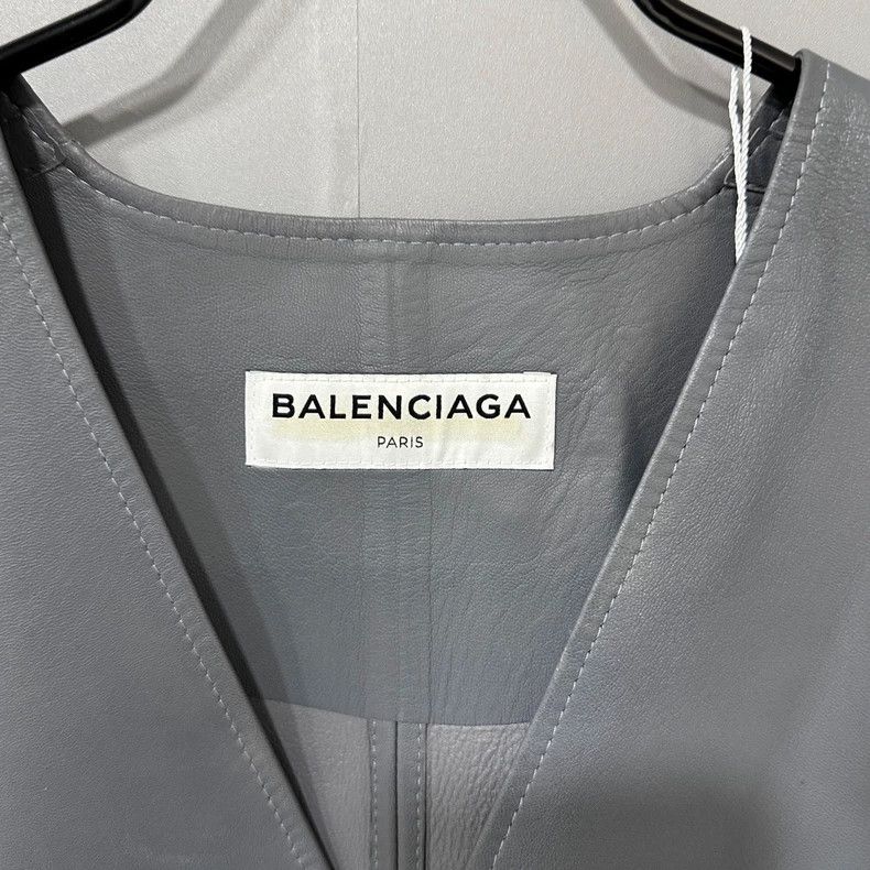 Balenciaga Balenciaga size 36 Sleeveless leather waistcoat Size US S / EU 44-46 / 1 - 4 Thumbnail