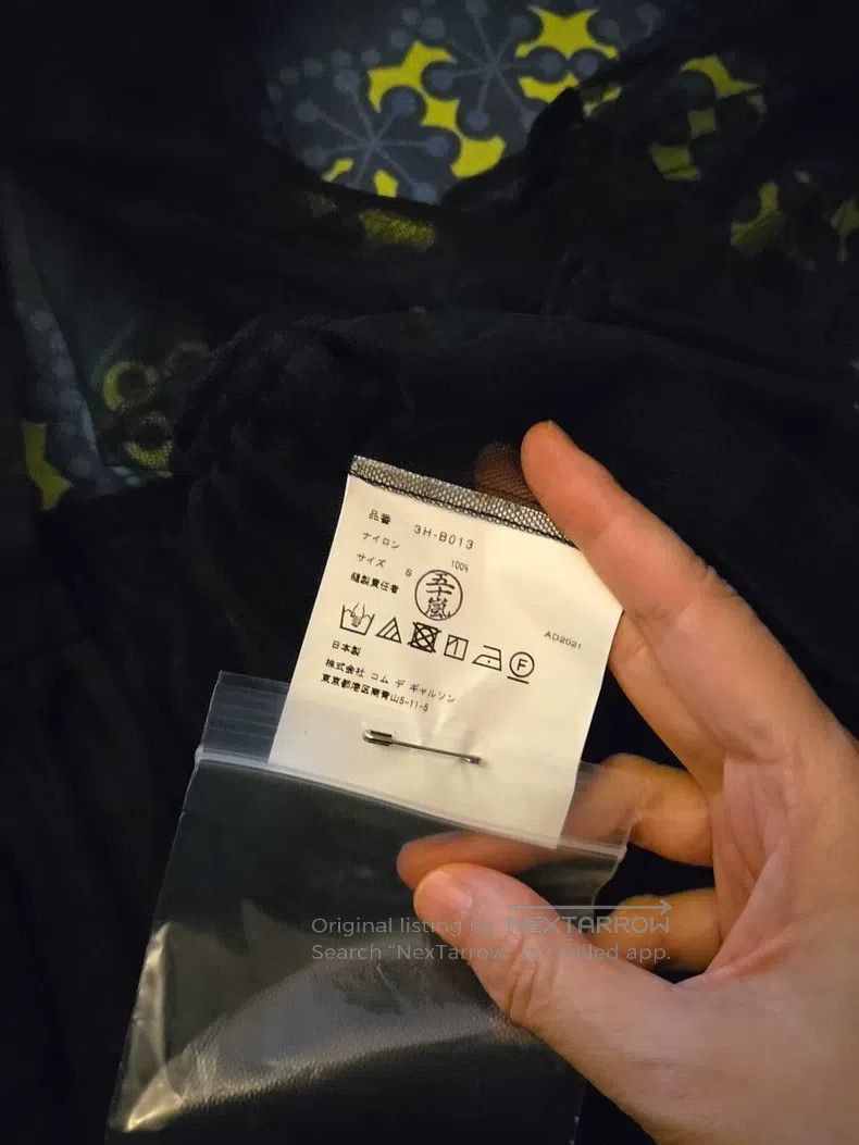 Comme des Garcons Comme Des Garcons Mesh Black Shirt Size S / US 4 / IT 40 - 3 Thumbnail