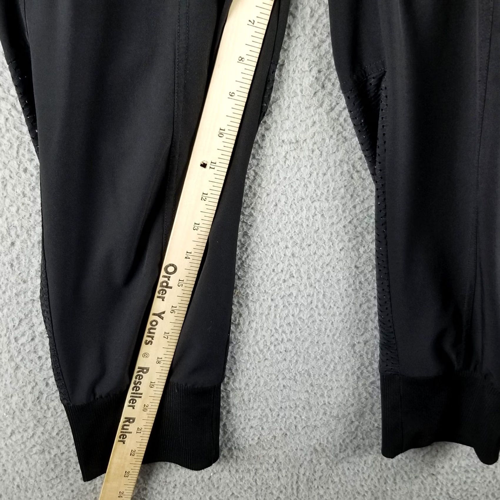 Kyodan Kyodan Jogger Pants Men Medium Black Sheer Tapered Calf 28W x 23L Sport Activewear Philippines? Size US 31 - 5 Thumbnail