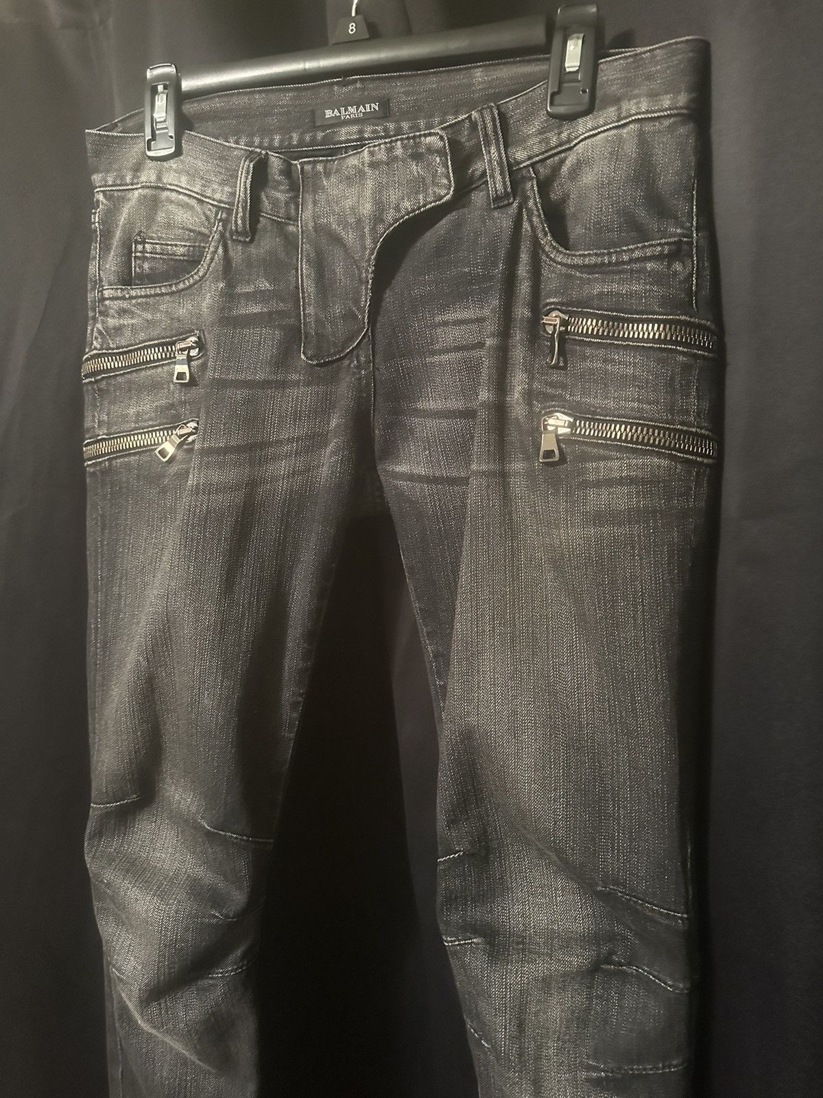 Balmain Balmain Decarnin Era Pocket Zipper Denim Size US 30 / EU 46 - 3 Thumbnail