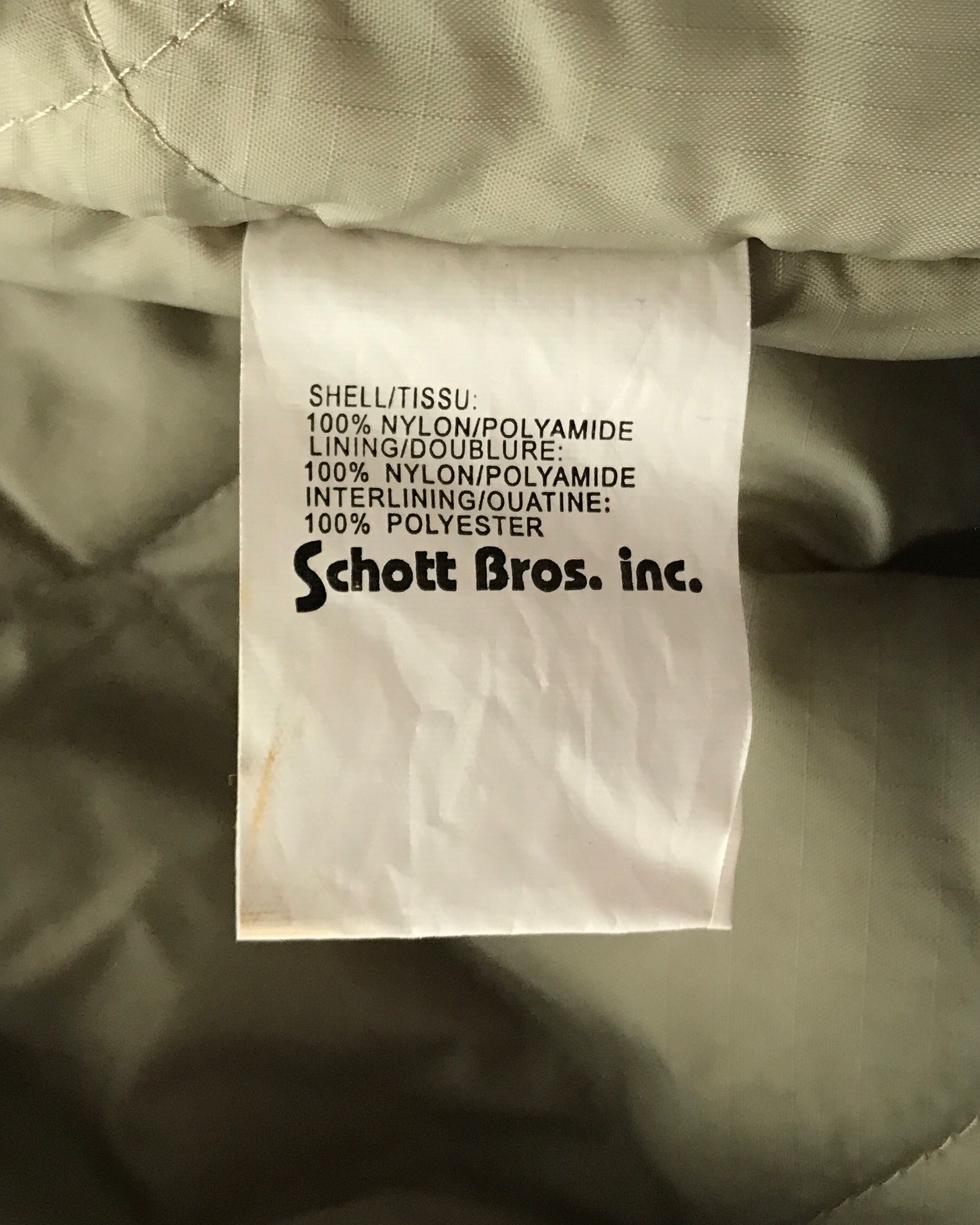 Schott SCHOTT CWU-R FLYING BOMBER JACKET Size US XL / EU 56 / 4 - 5 Thumbnail