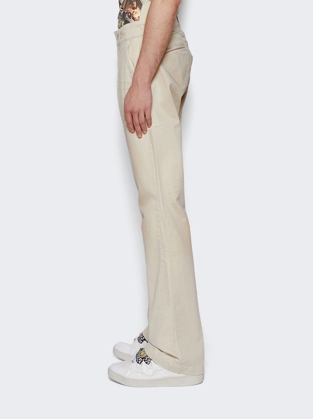 Gallery Dept. o1gr1nt0426 La Chino Flares Pant in Antique White Size US 33 - 4 Thumbnail