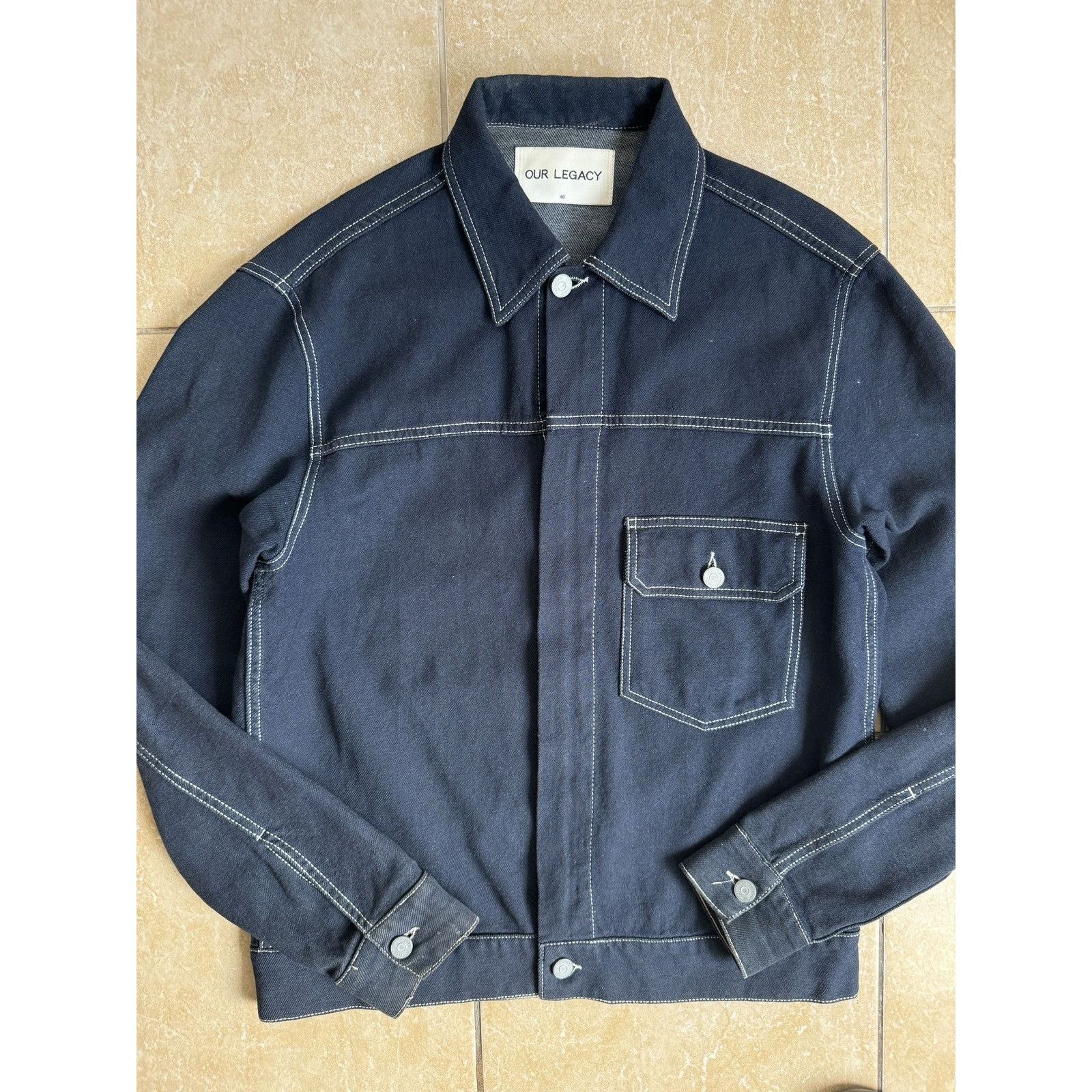 Our Legacy Our Legacy SS16 Workwear Denim jacket Size US S / EU 44-46 / 1 - 5 Thumbnail