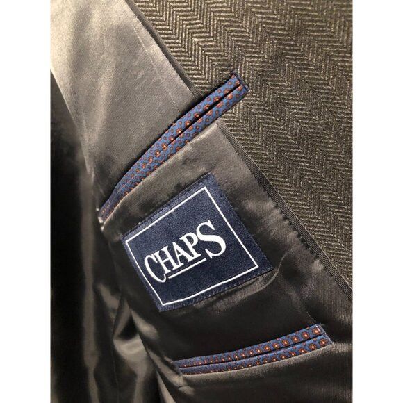 Calvin Klein Chaps mens 69%polystr29%viscose sport coat jacket blazer 44R Size 44R - 4 Thumbnail
