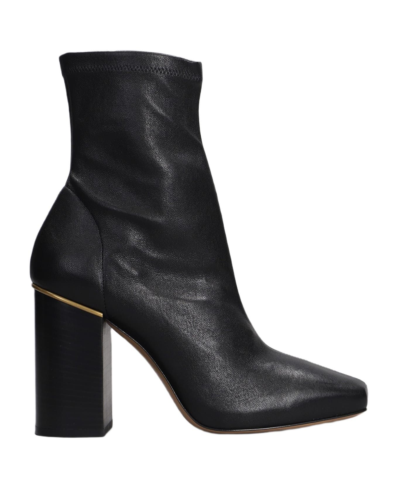 o1loc1c11125 Ambre Ankle Boots in Black