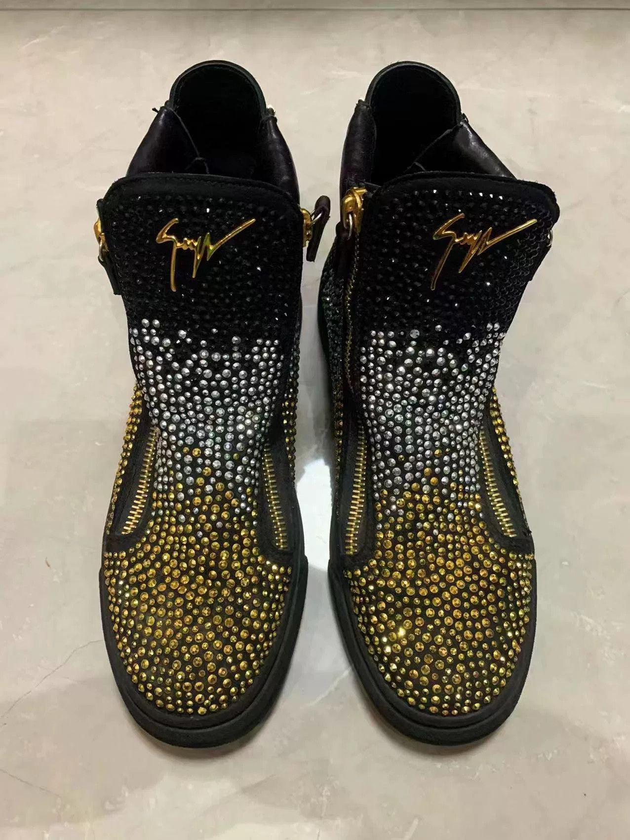 Giuseppe Zanotti Giuseppe Zanotti GZ Diamond Men's Shoes Size US 9 / EU 42 - 1 Thumbnail