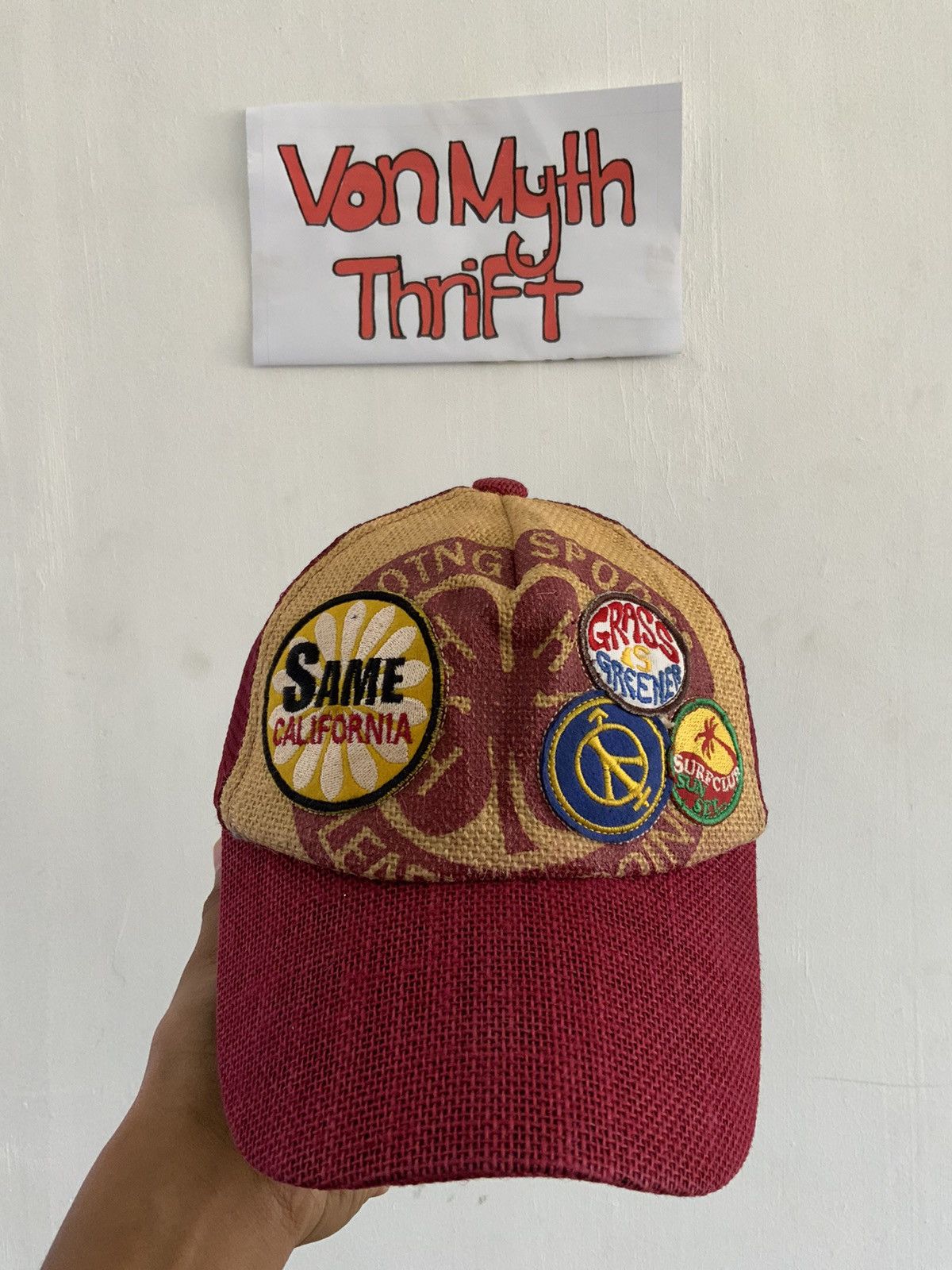 Japanese Brand Peace Surf Club Same California Trucker Hat Cap Size ONE SIZE - 1 Thumbnail