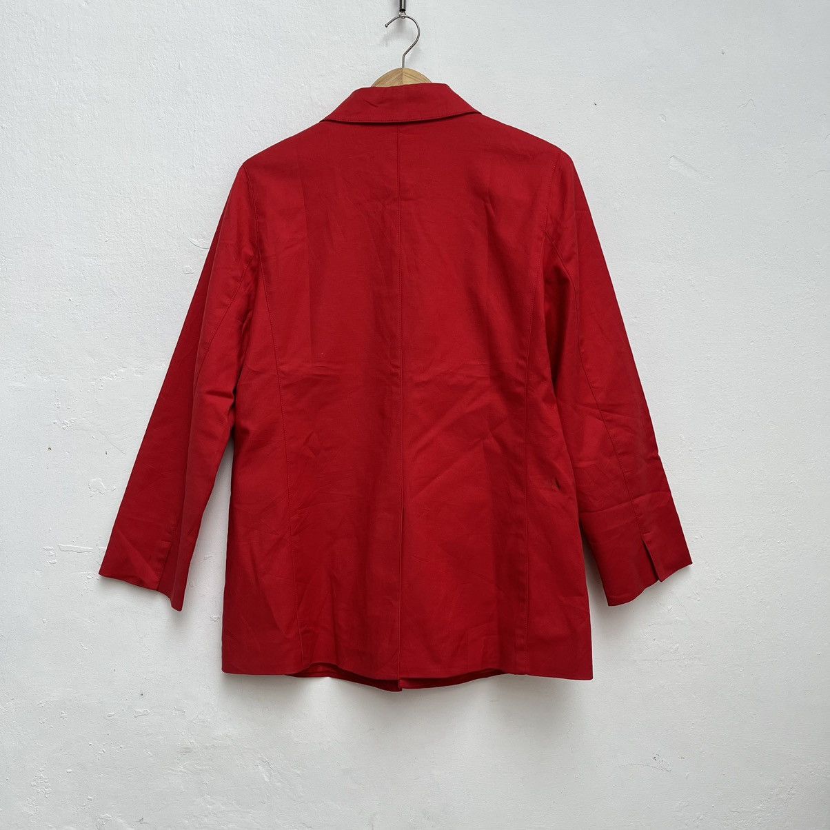 Balenciaga × Vintage Luxury Coat Jacket Balenciaga Script Logo Women's Size M / US 6-8 / IT 42-44 - 2 Thumbnail