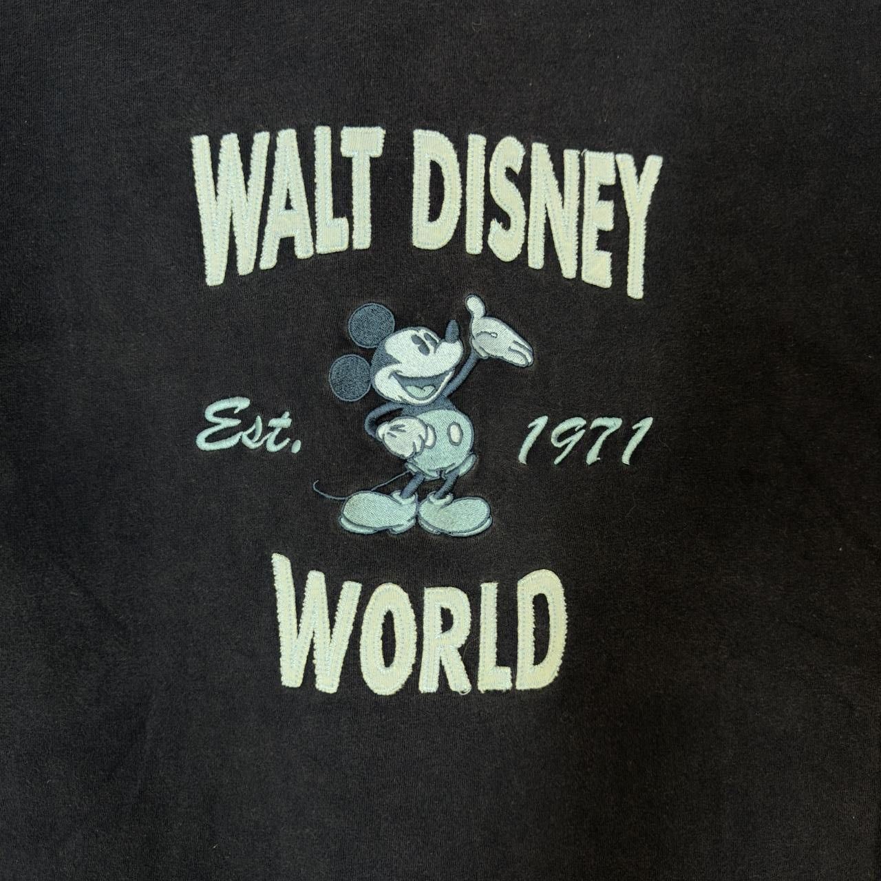Disney Walt Disney World Mickey Mouse Navy T-Shirt Size Large Size US L / EU 52-54 / 3 - 2 Thumbnail
