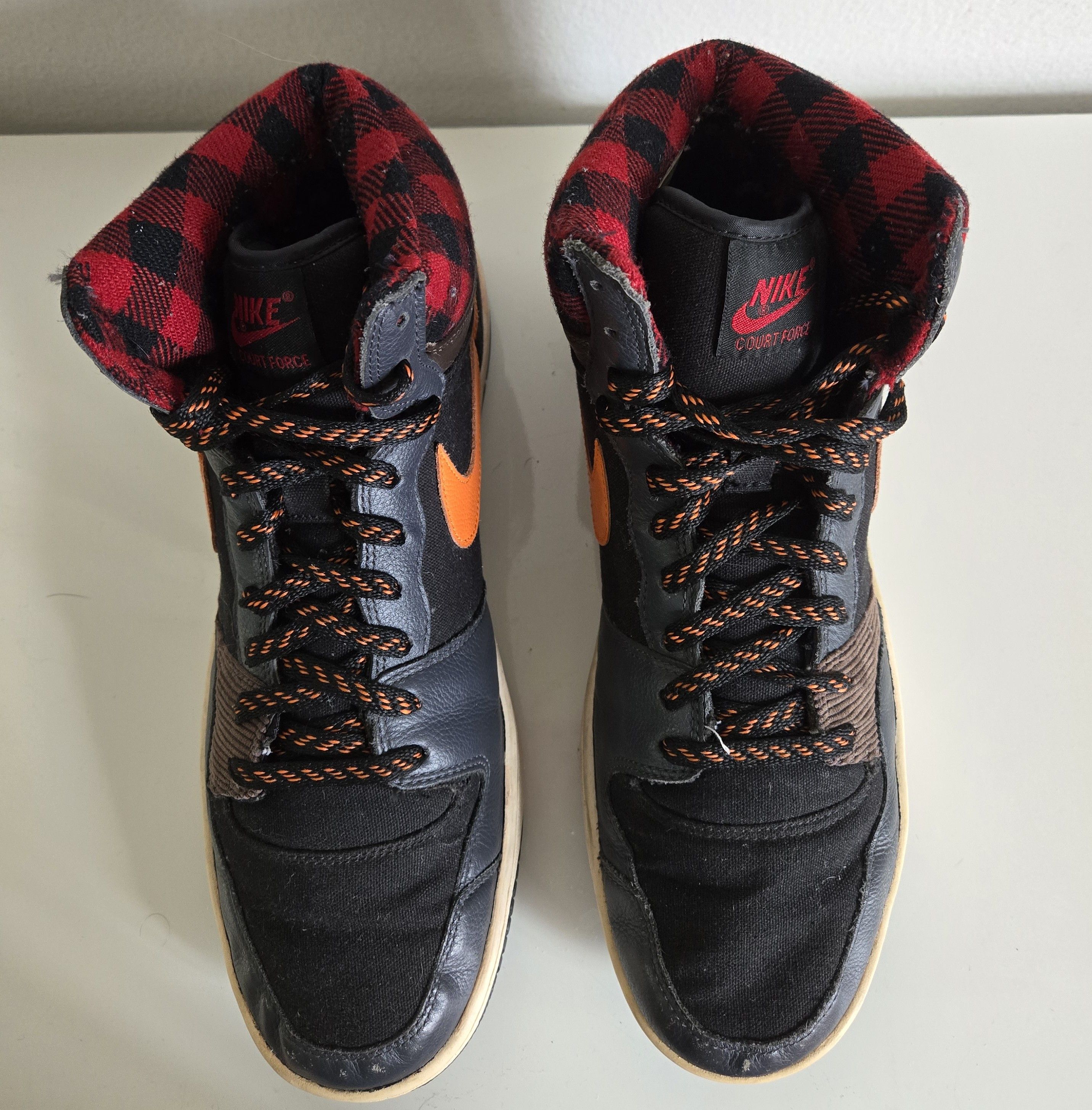 Nike Nike Court Force Hi Buffalo Plaid Size US 13 / EU 46 - 5 Thumbnail