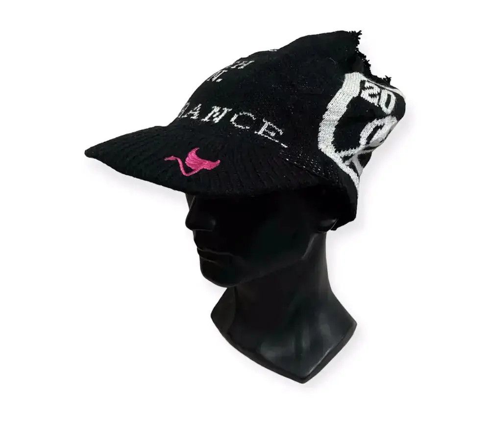 Japanese Brand Punk Rare Design Clunk Love Visor Beanie Hat Size ONE SIZE - 1 Thumbnail