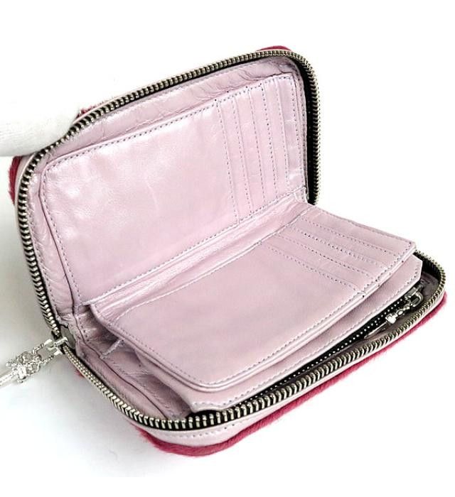 Chrome Hearts Chrome Hearts Mini Haraco Round Zip Wallet Size ONE SIZE - 6 Thumbnail