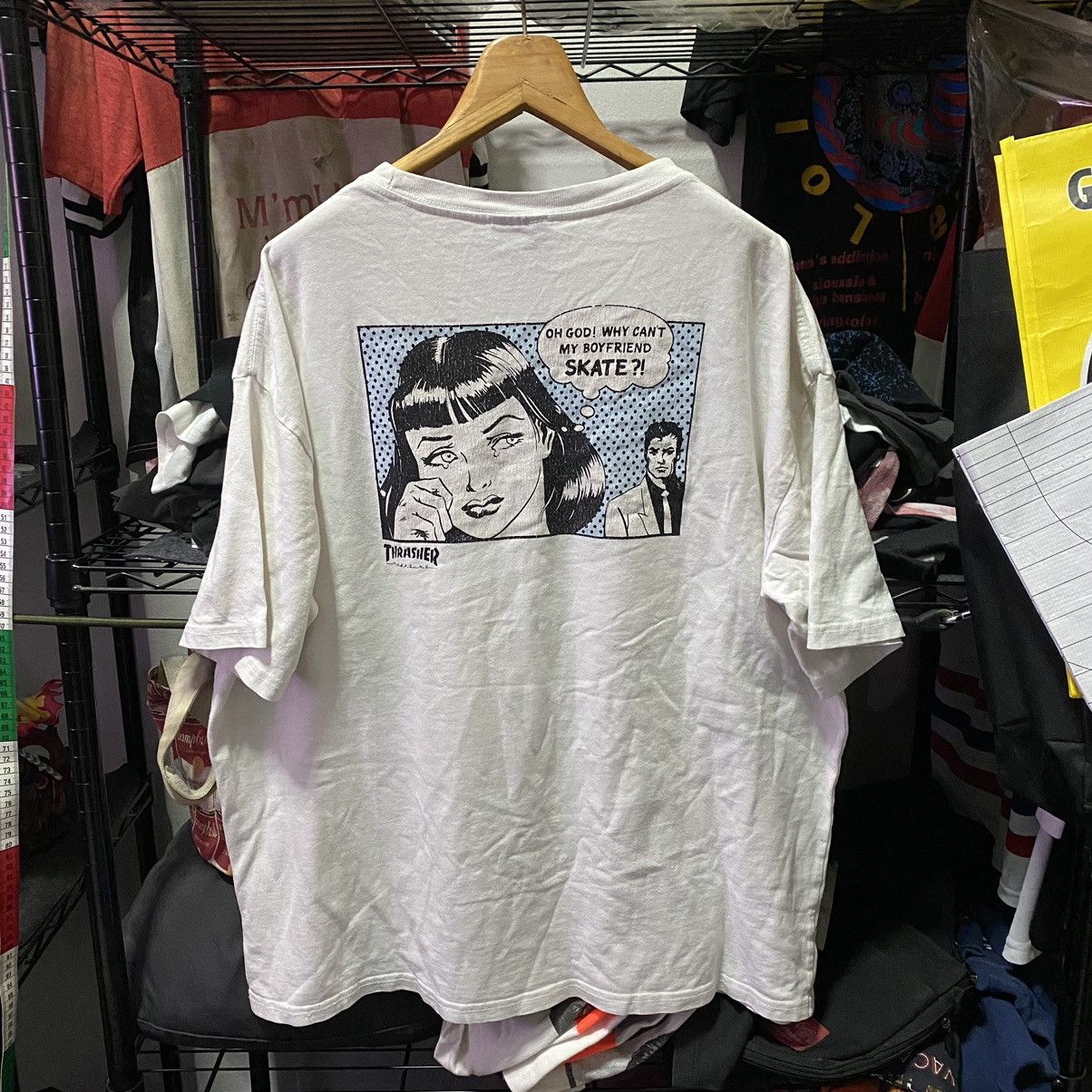 Thrasher VTG Y2K THRASHER MAGAZINE Size US L / EU 52-54 / 3 - 1 Thumbnail