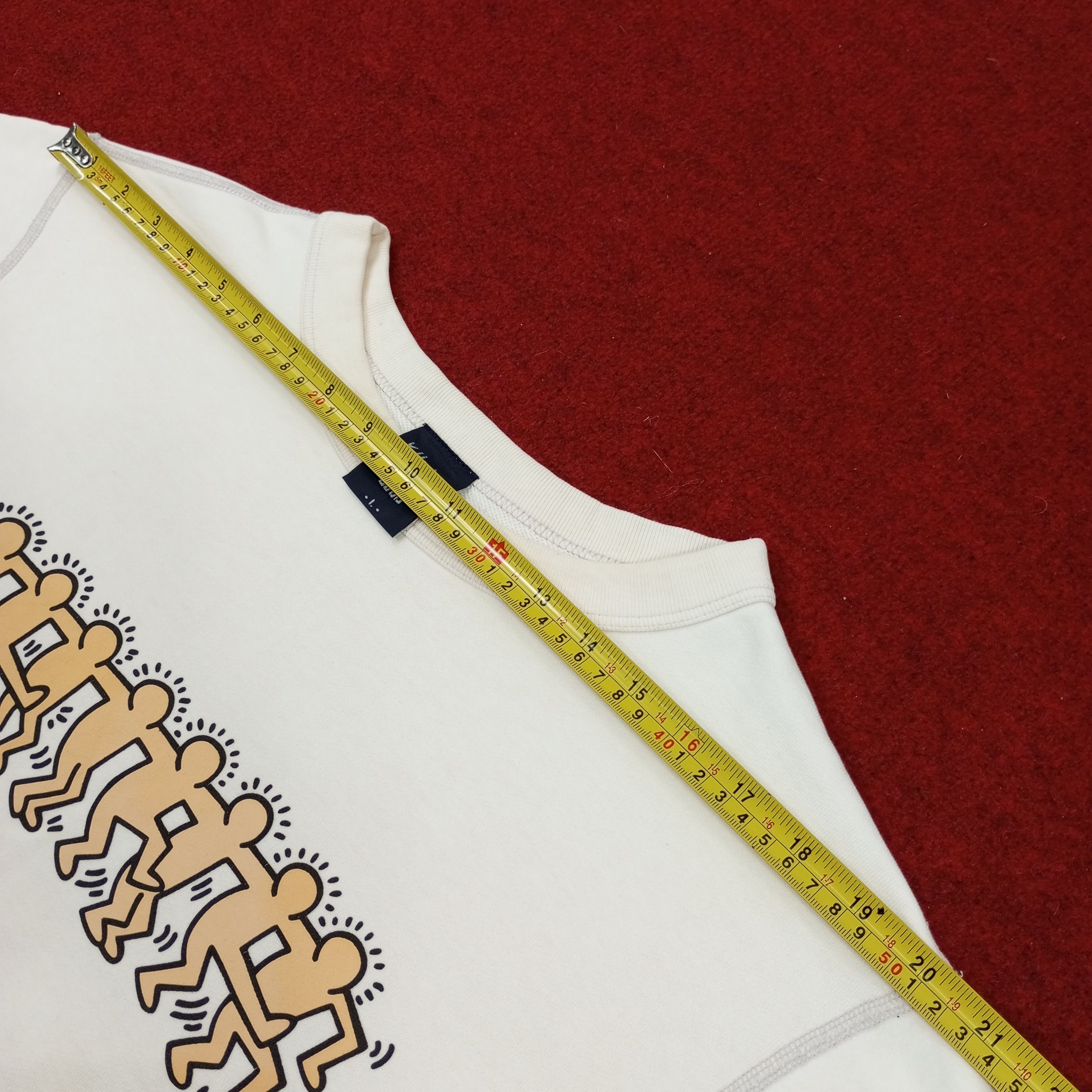 Keith Haring × Vintage Keith Haring Sweatshirt Streetwear Style Size US L / EU 52-54 / 3 - 10 Thumbnail