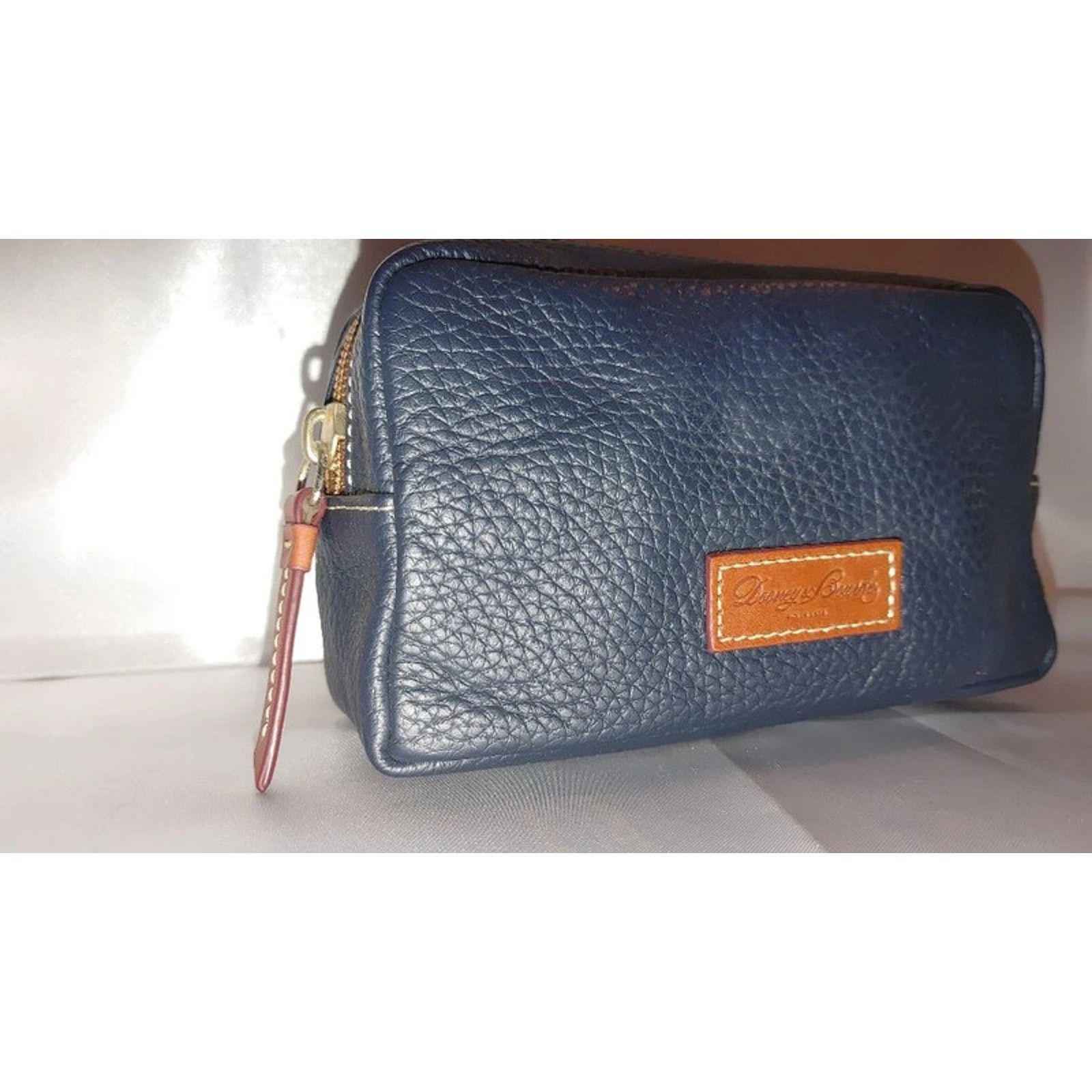 Dooney & Bourke Dooney & Bourke Pebbled Leather Zippered Pouch Size ONE SIZE - 3 Thumbnail