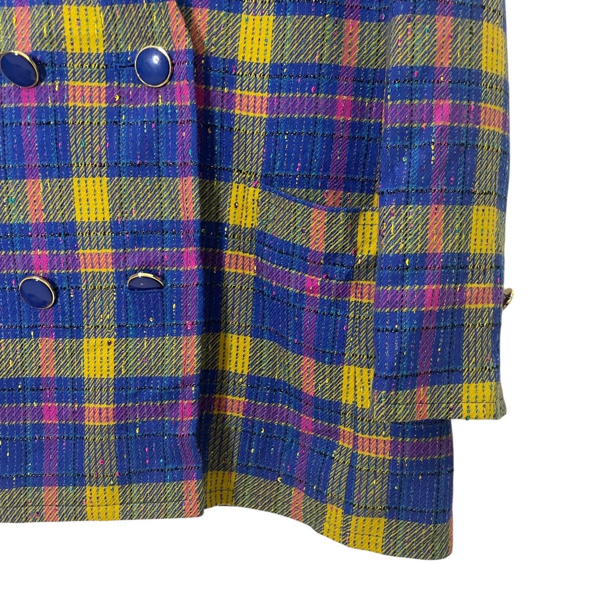 Givenchy Vintage Givenchy Glamour Tweed Jacket Size XXL / US 16-18 / IT 52-54 - 4 Thumbnail
