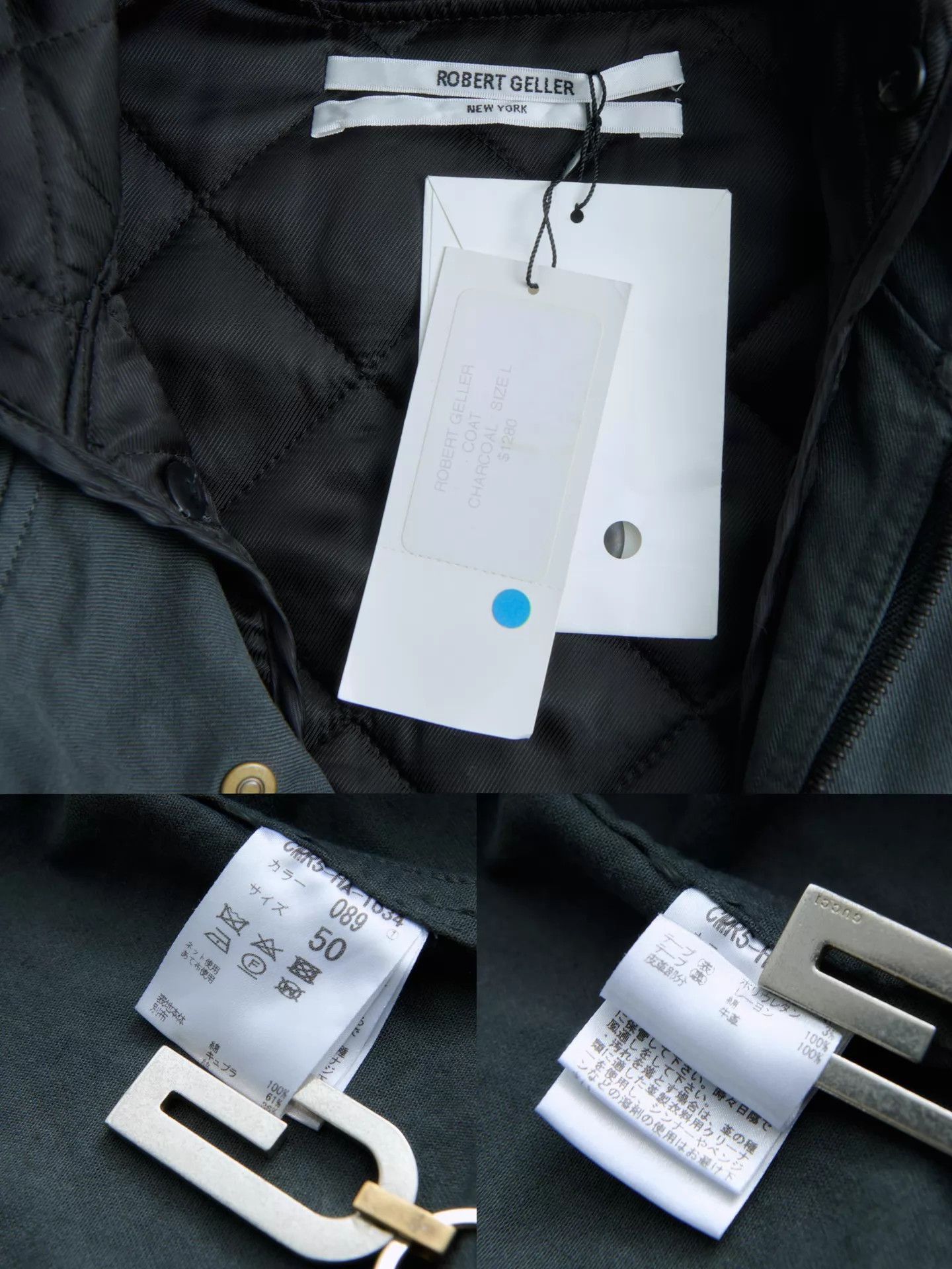Robert Geller Robert Geller Cotton-Cupro Sleeve Hooded Padded Jacket Size US M / EU 48-50 / 2 - 9 Thumbnail
