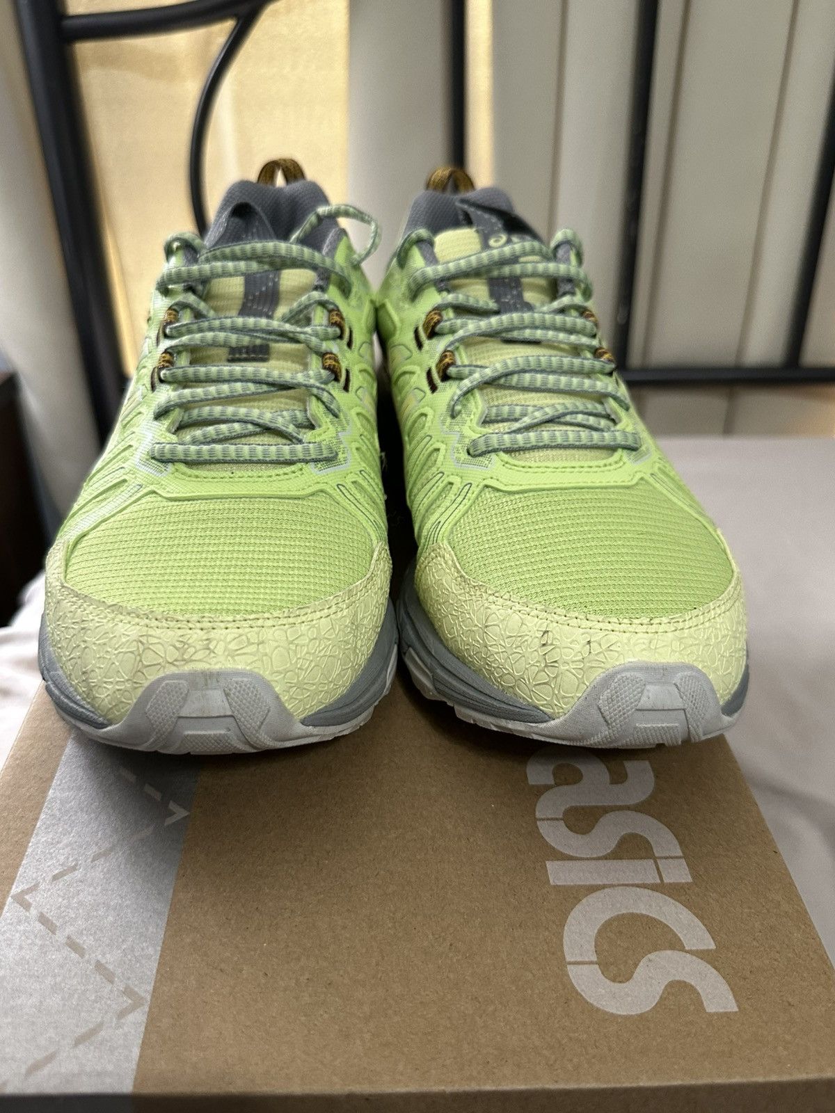 Asics × Kiko Kostadinov HN1-S Gel-Venture 7 Lime Green Size US 10 / EU 43 - 6 Thumbnail