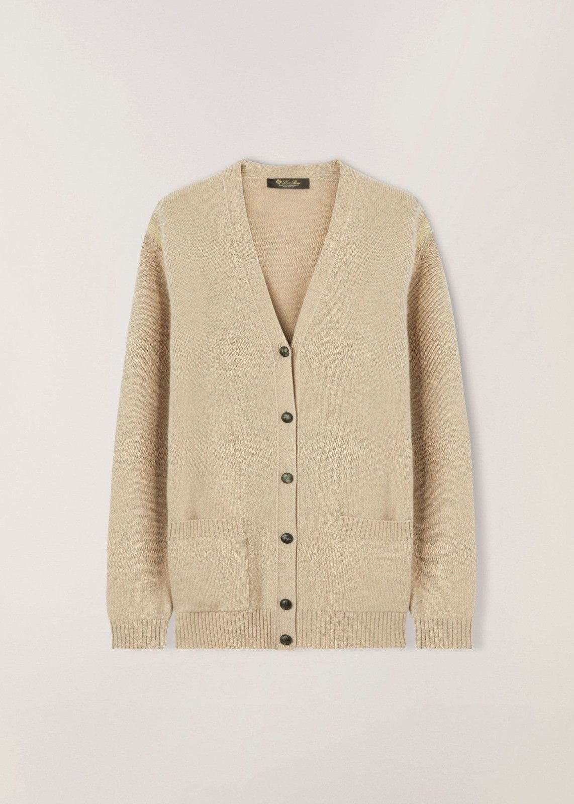 Loro Piana o1srvl11e1224 Lago D’Orta Long Cardigan in Beige Size S / US 4 / IT 40 - 1 Thumbnail