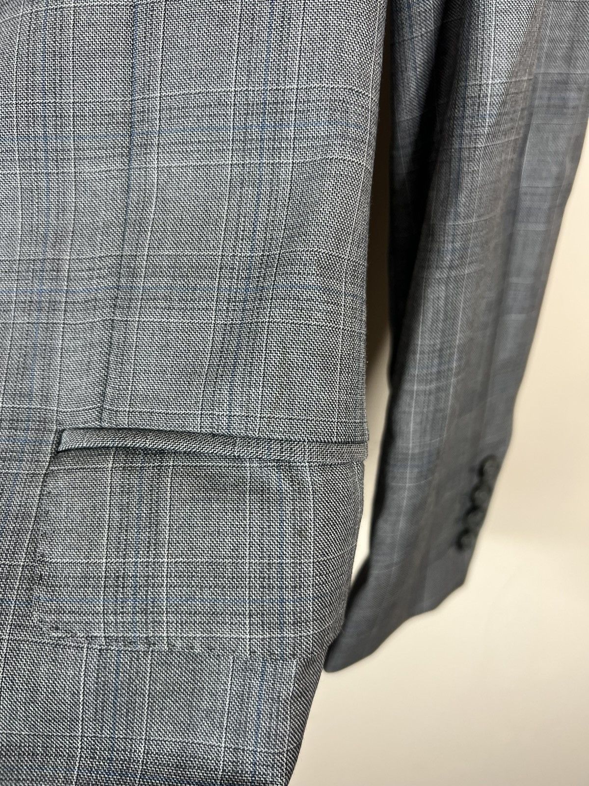 Designer Vintage Hackett Mayfair Loro Piana Ing Italy Wool Blazer Size 38R - 4 Thumbnail