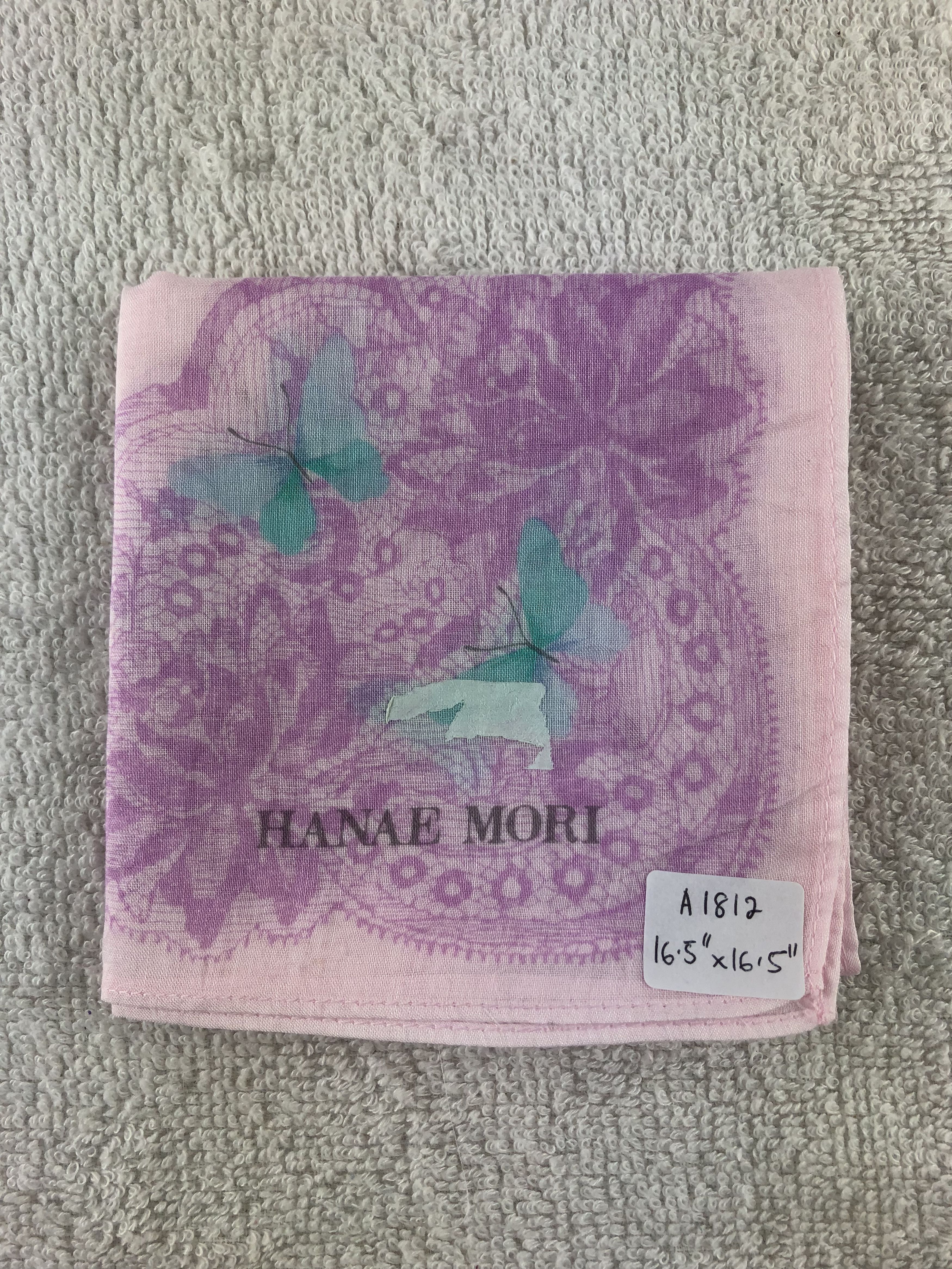 Hanae Mori × Japanese Brand × Vintage Hanae Mori Handkerchief / Bandana / Neckerchief Size ONE SIZE - 6 Thumbnail