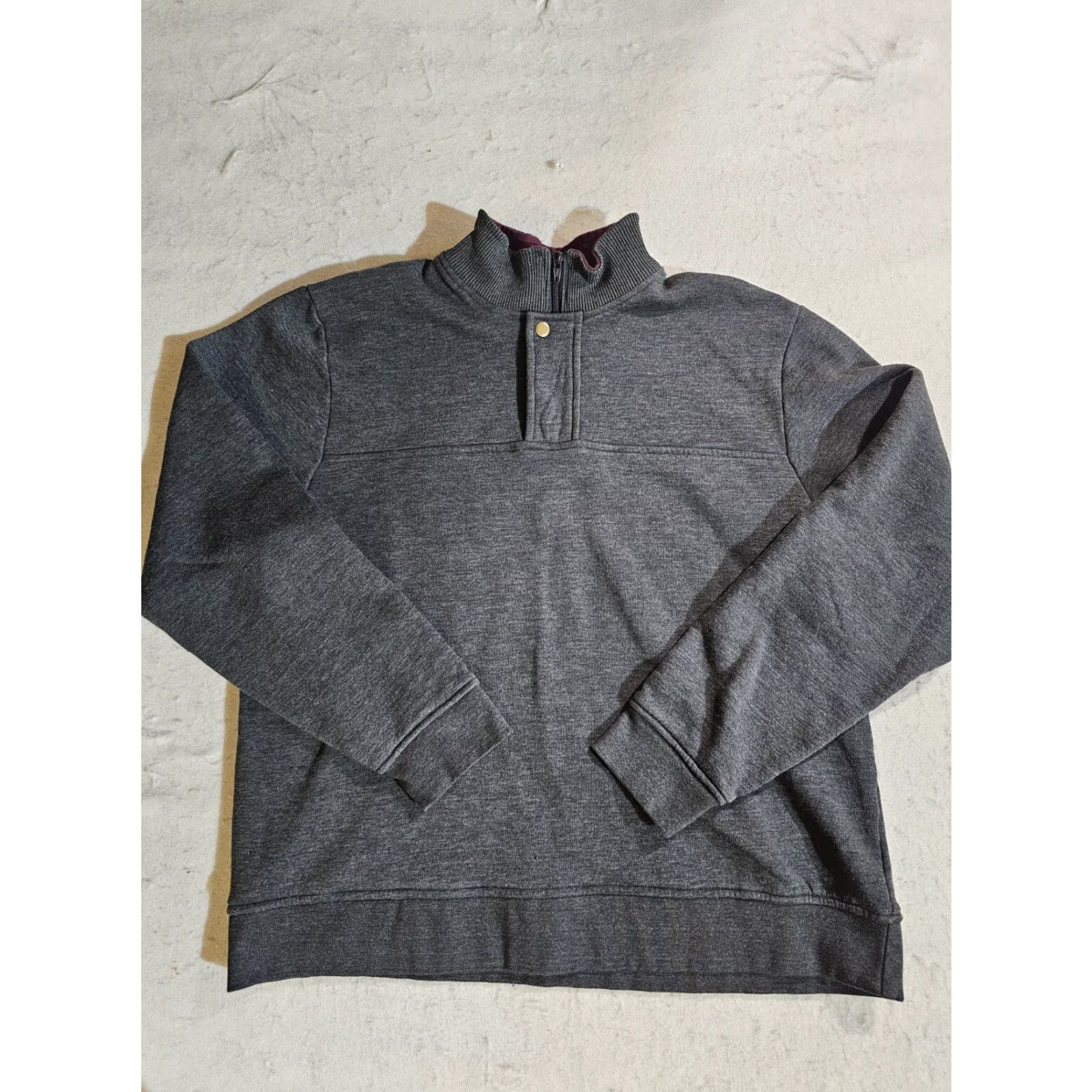 Orvis Orvis Shirt Pullover 1/4 Zip Long Sleeve Mock Neck Men XL Gray Size US XL / EU 56 / 4 - 7 Thumbnail