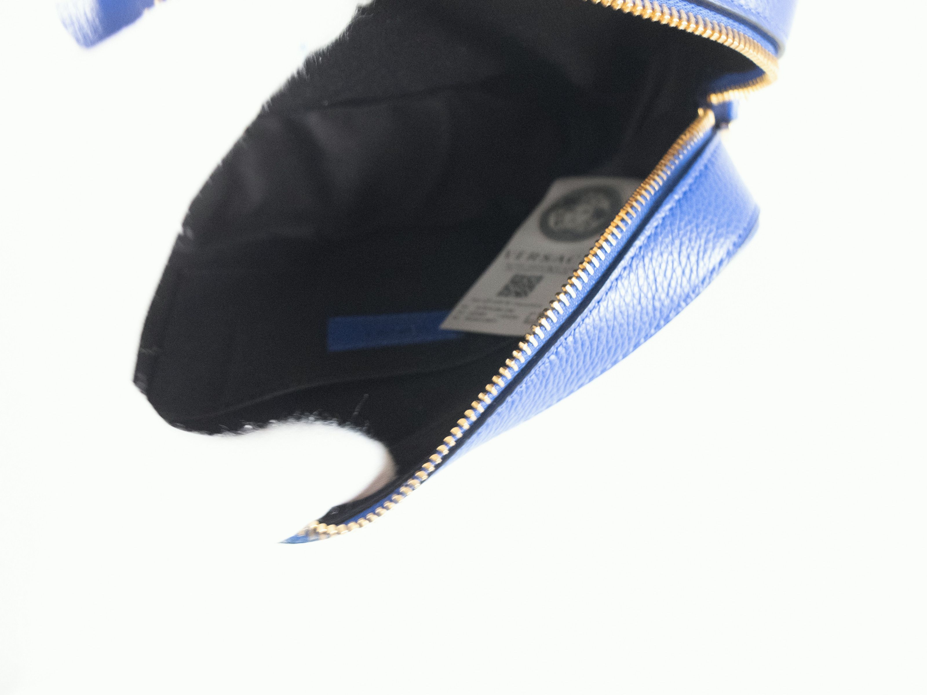 Versace VERSACE Virtus blue barocco V leather crossbody camera bag Size ONE SIZE - 11 Thumbnail