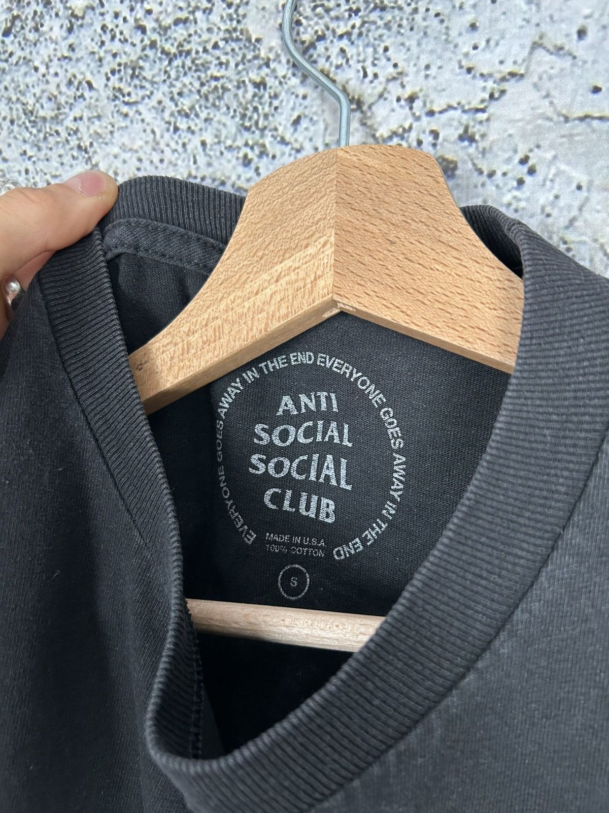 Anti Social Social Club Anti Social Social Club Graphic Tee Streetwear Drill Skate Size US S / EU 44-46 / 1 - 5 Thumbnail