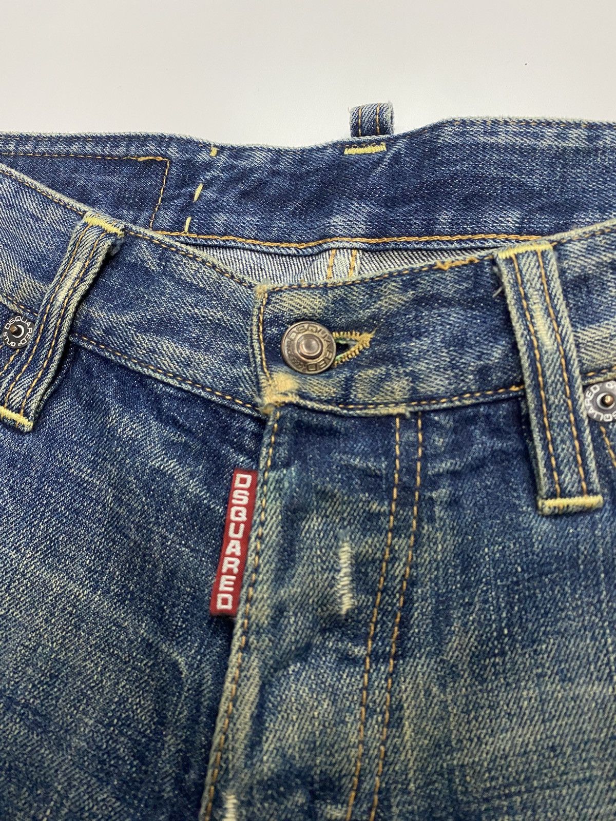 Dsquared2 Dsquared2 Distress Style Denim Jeans Made In Italy Size 32” Size US 32 / EU 48 - 6 Thumbnail