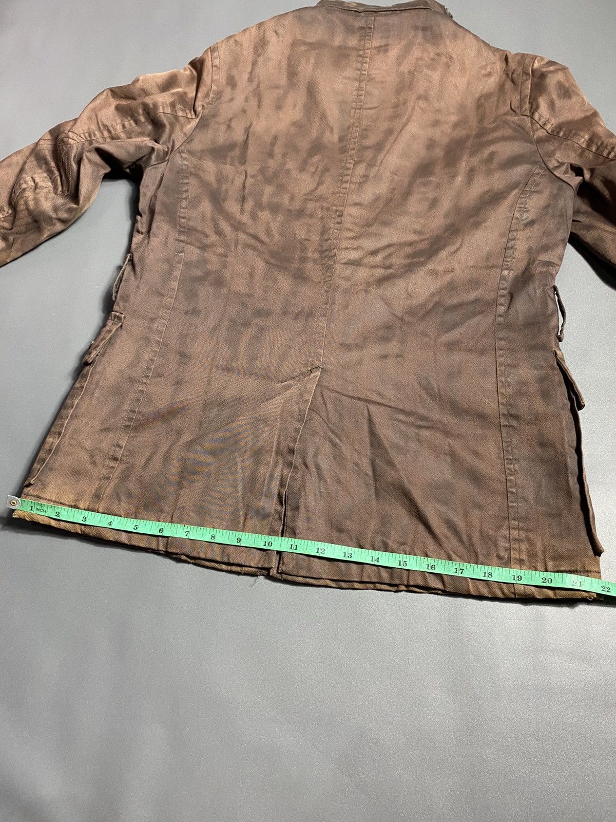 In The Attic In the attic Distressed Waxed Fur Jacket Size US M / EU 48-50 / 2 - 13 Thumbnail