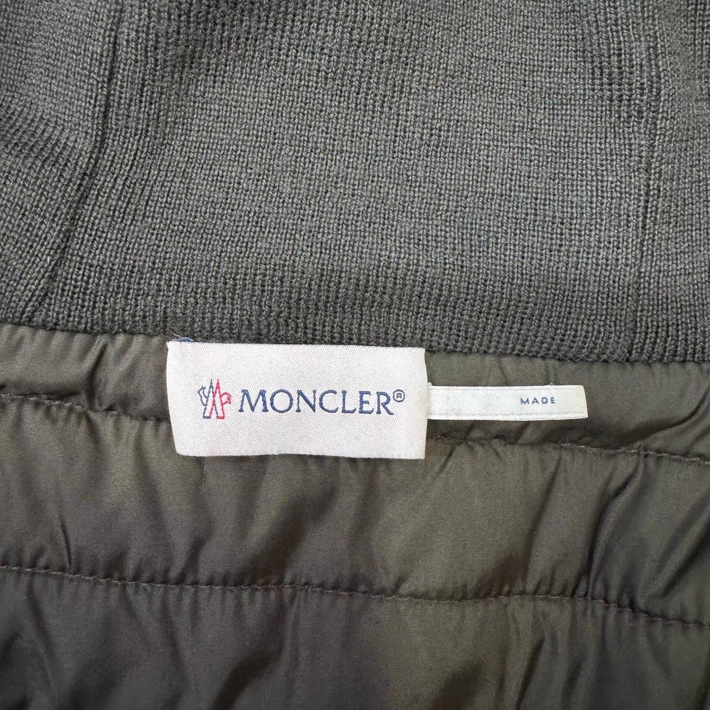 Moncler Moncler Green Knit & Down Puffer Jacket Q10 Size US M / EU 48-50 / 2 - 5 Thumbnail