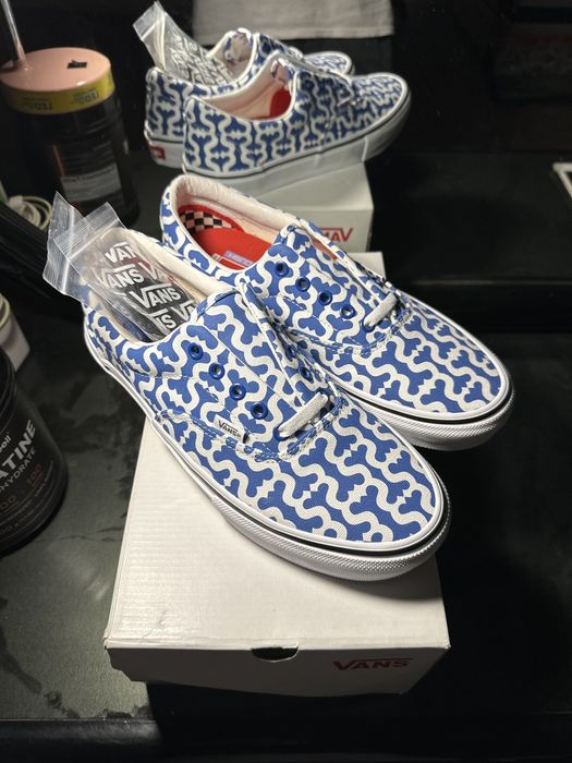 Supreme Vans Skate Era x Supreme Monogram S Logo “Royal” | Grailed