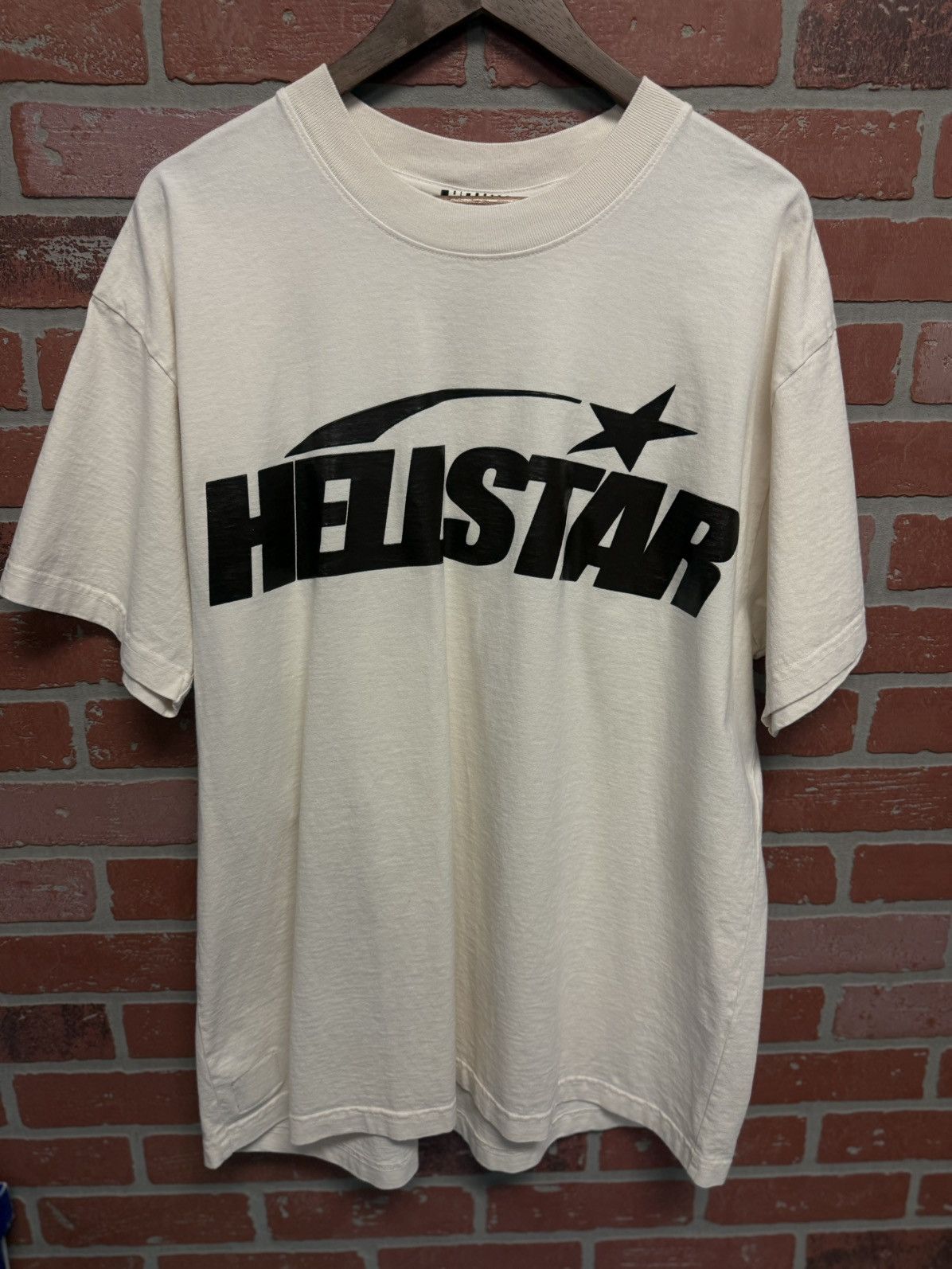 HELLSTAR Hellstar “Brown Gel Logo” Tee Shirt Size L (NEW) Authentic Size US L / EU 52-54 / 3 - 5 Thumbnail