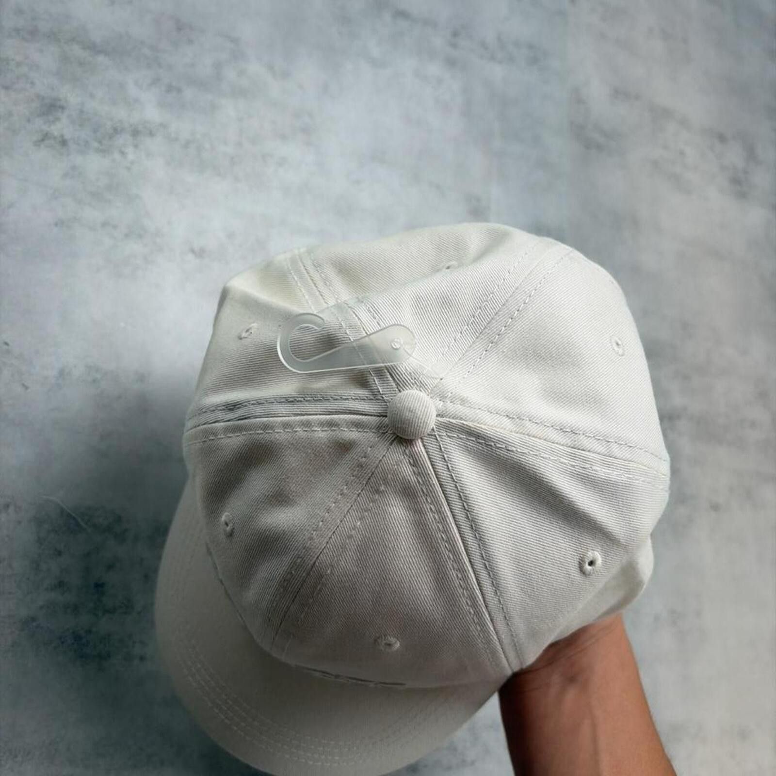 Coach Y2K Beige Coach Simple Logo Baseball Cap Size ONE SIZE - 6 Thumbnail