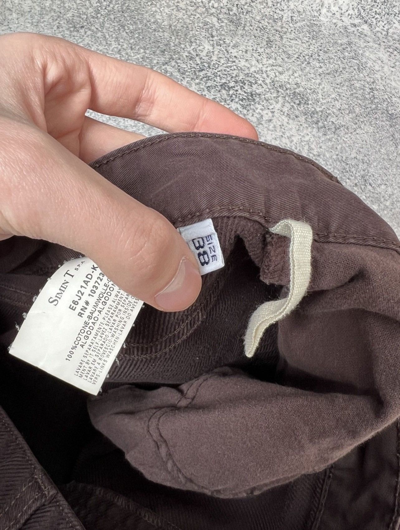 Armani Vintage Armani Jeans Brown Streetwear Pants Size US 38 / EU 54 - 9 Thumbnail