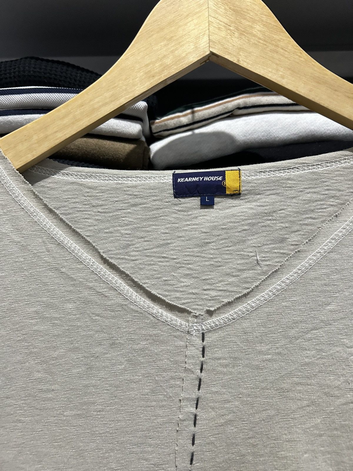 Japanese Brand Kearney House Japan Longslevee shirt Size US XL / EU 56 / 4 - 4 Thumbnail
