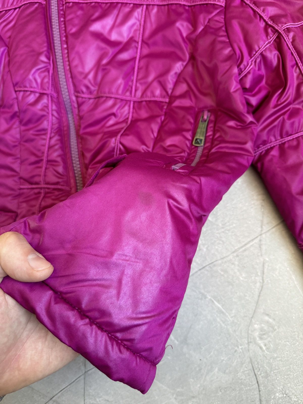 Diesel Rare Diesel Vintage High Neck Asymmetrical Bomber Jacket Size XS / US 0-2 / IT 36-38 - 14 Thumbnail