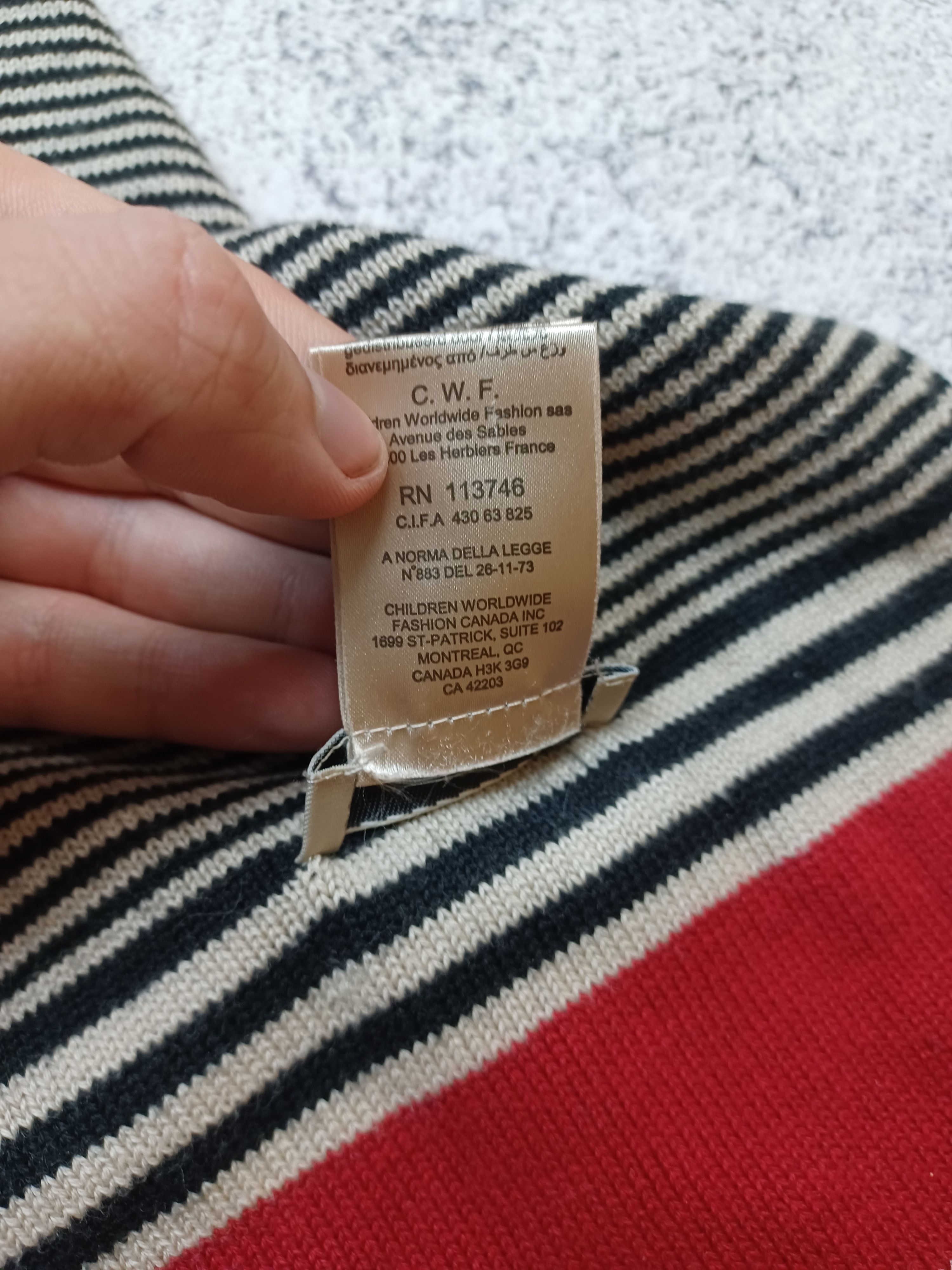 Burberry × Vintage Burberry Striped Scarf Size ONE SIZE - 5 Thumbnail