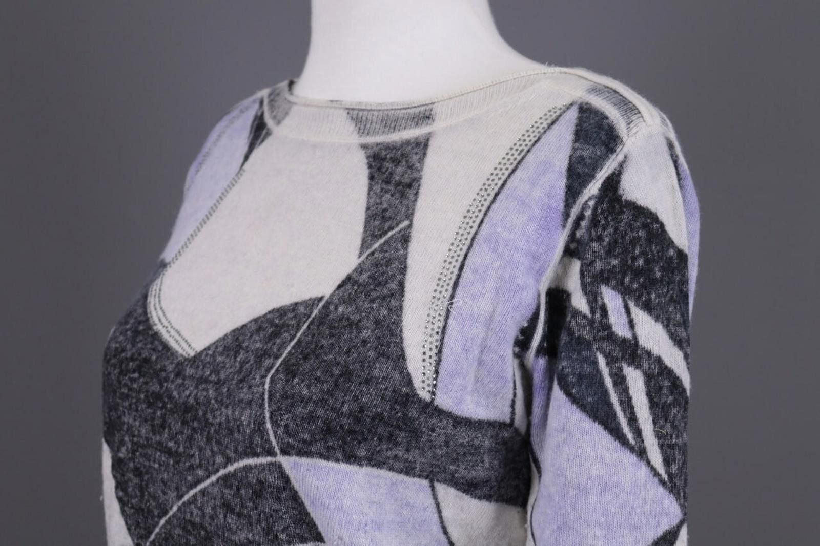 Designer Princess Goes Hollywood Cashmere Knit Sweater Size 38 Size M / US 6-8 / IT 42-44 - 8 Thumbnail