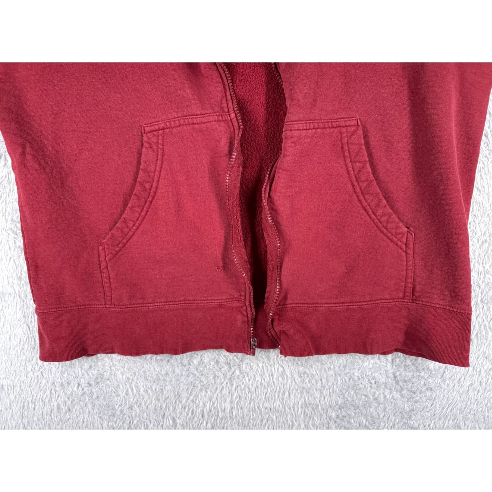 The North Face VINTAGE The North Face Jacket Men L Red Full Zip Windbreaker Jersey Fabric Read Me Size US L / EU 52-54 / 3 - 6 Thumbnail