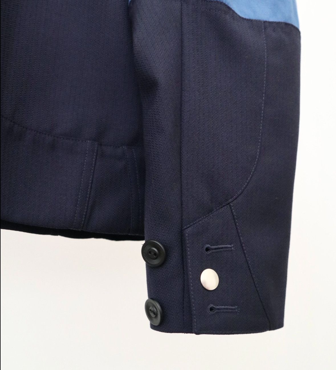 Kiko Kostadinov KIKO KOSTADINOV 22SS Navy blue cropped jacket Size US L / EU 52-54 / 3 - 6 Thumbnail