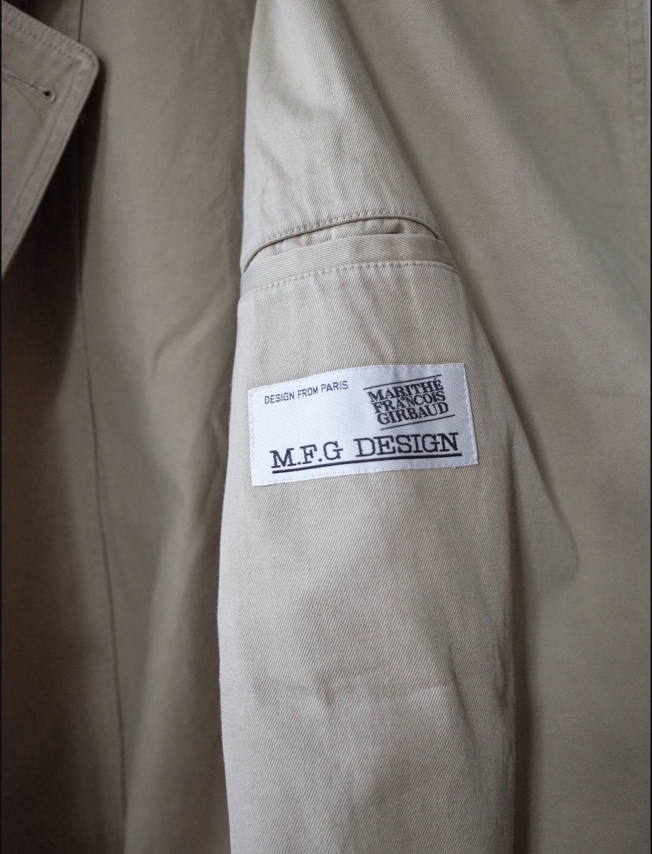 Marithe + Francois Girbaud 1980~1990s Marithe Francois Girbaud Size 44L - 2 Thumbnail