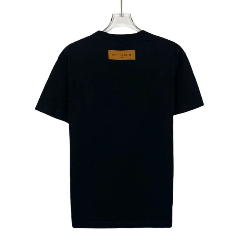 Louis Vuitton Louis Vuitton Black cotton crewneck T-shirt Size US XS / EU 42 / 0 - 2 Thumbnail