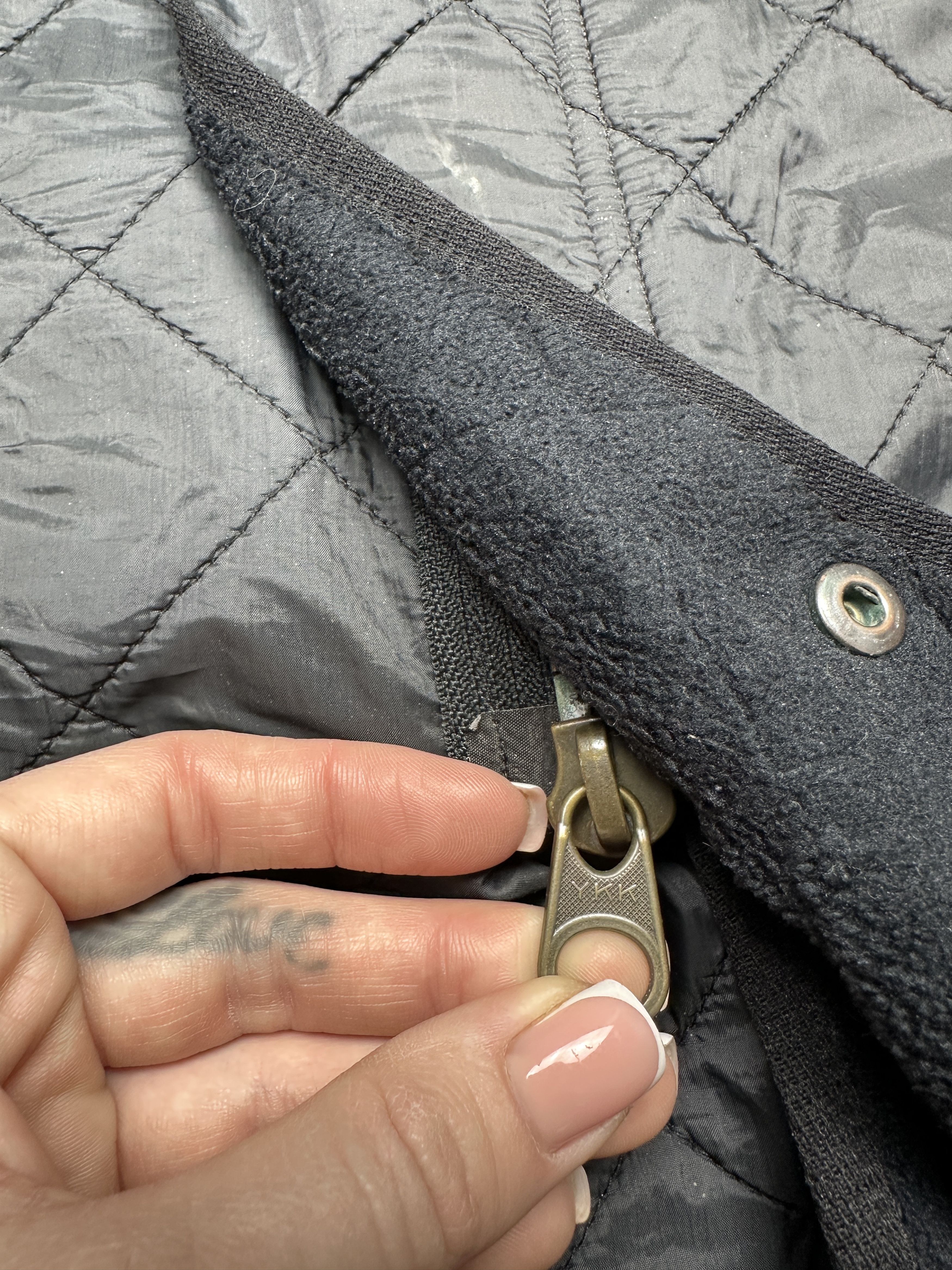 Barbour × Vintage Barbour Vintage Mens Polarquilt Quilted Jacket Size US XXL / EU 58 / 5 - 7 Thumbnail