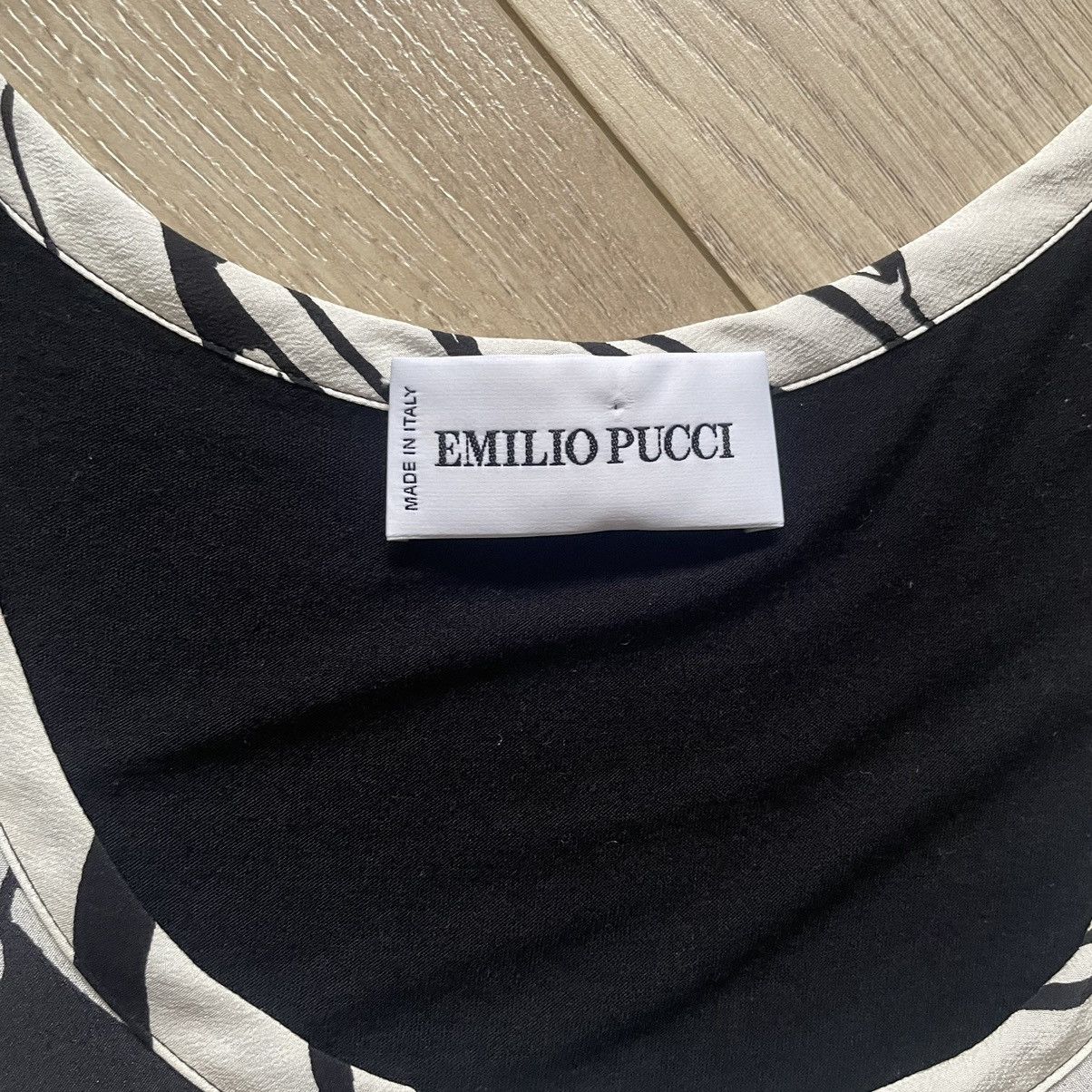 Emilio Pucci Emilio Pucci Silk Printed Top Size XS / US 0-2 / IT 36-38 - 5 Thumbnail