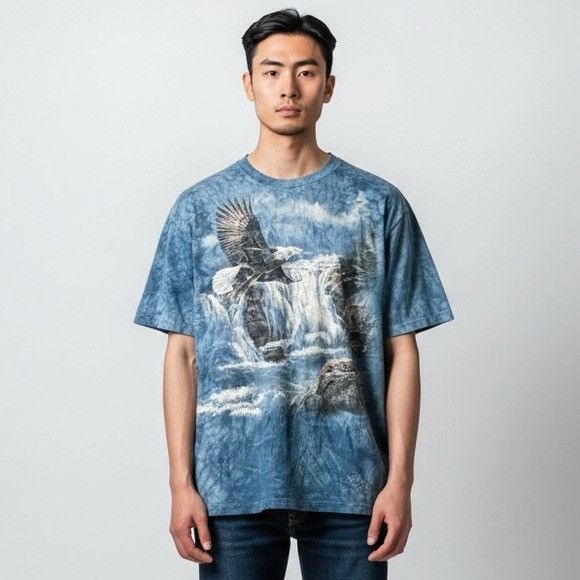 The Mountain The Mountain Blue Eagle Graphic Tee Size US L / EU 52-54 / 3 - 1 Thumbnail