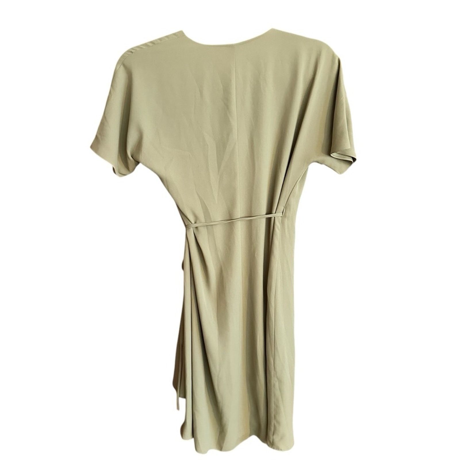 Aritzia Aritzia Babaton Wallace Wrap Mini Dress – Sage – Size XXS Size XXS / US 00 / IT 34 - 7 Thumbnail