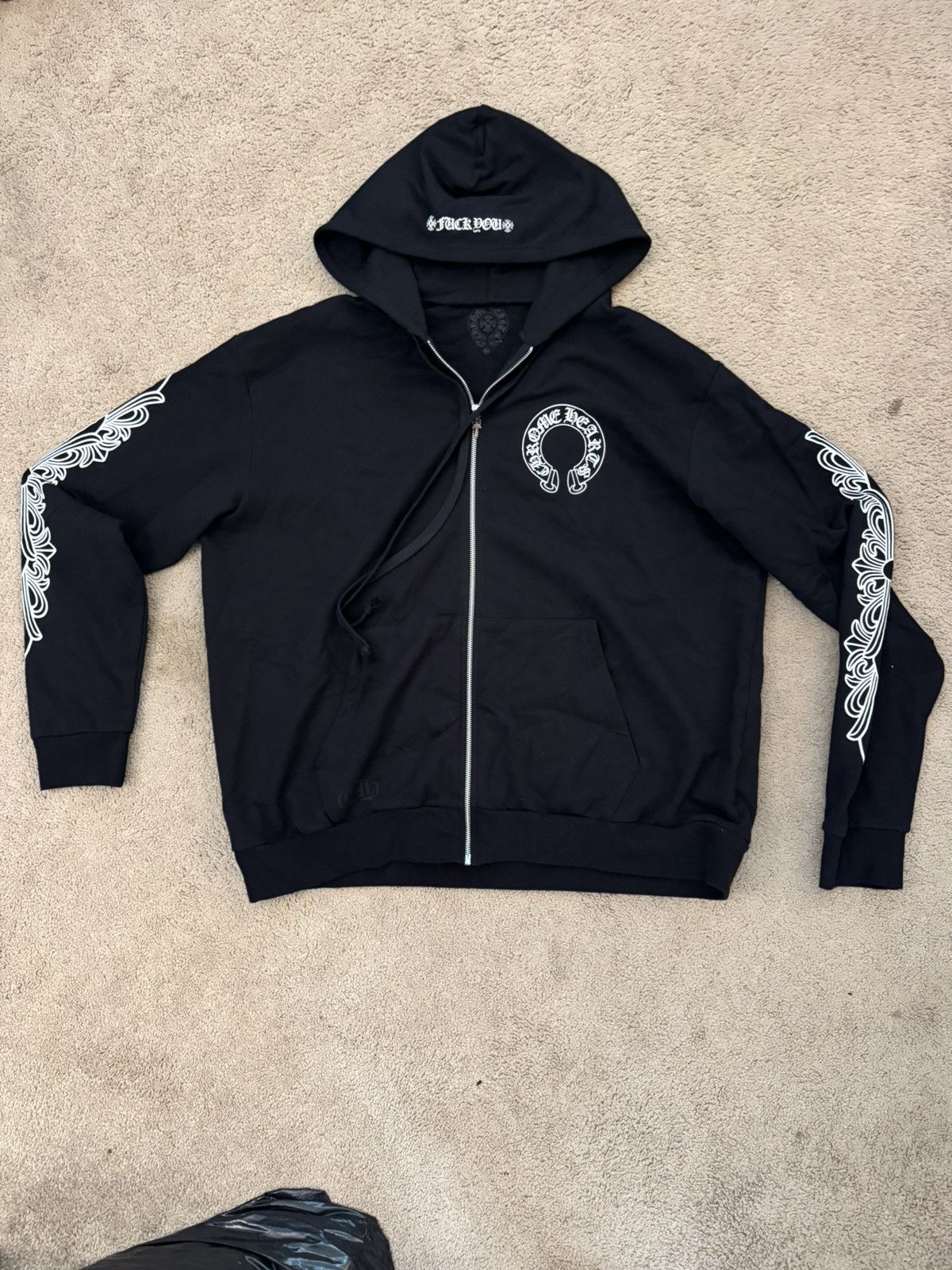 Chrome Hearts Fuck You Hoodie | Grailed