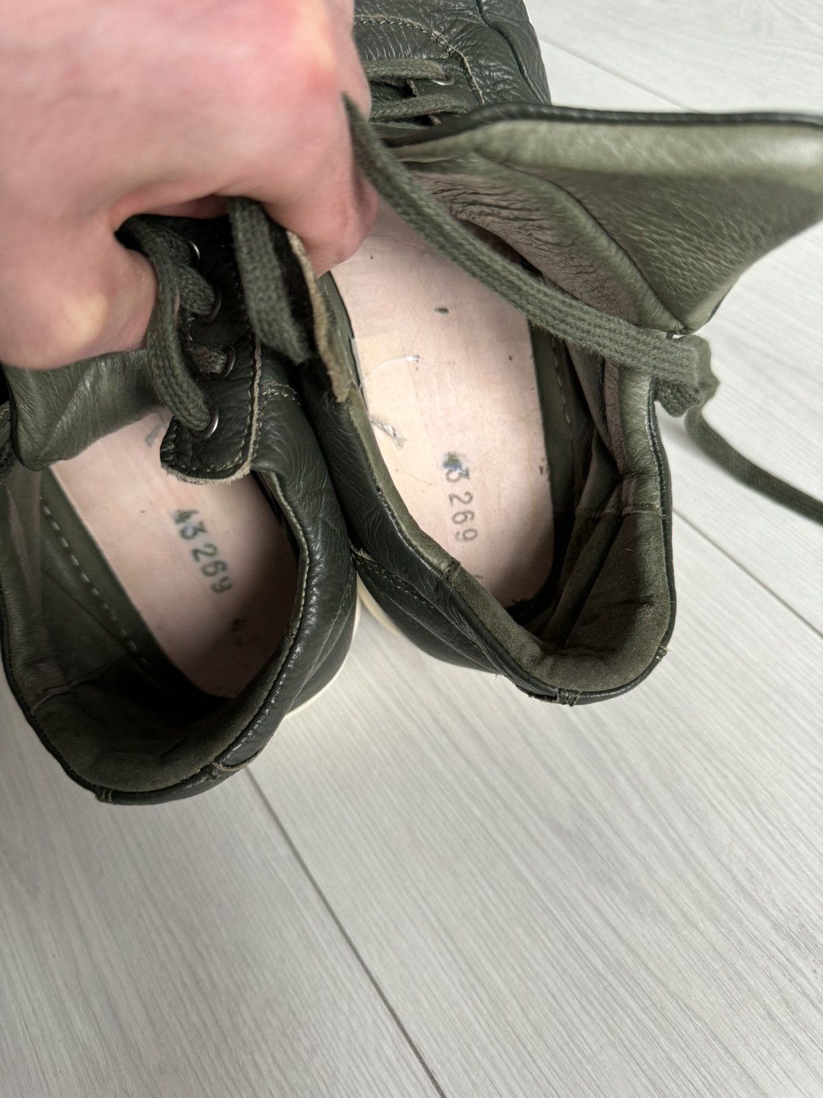 Filling Pieces filling pieces sneakers Green Leather Shoes Mens Size 43 Size US 9 / EU 42 - 13 Thumbnail